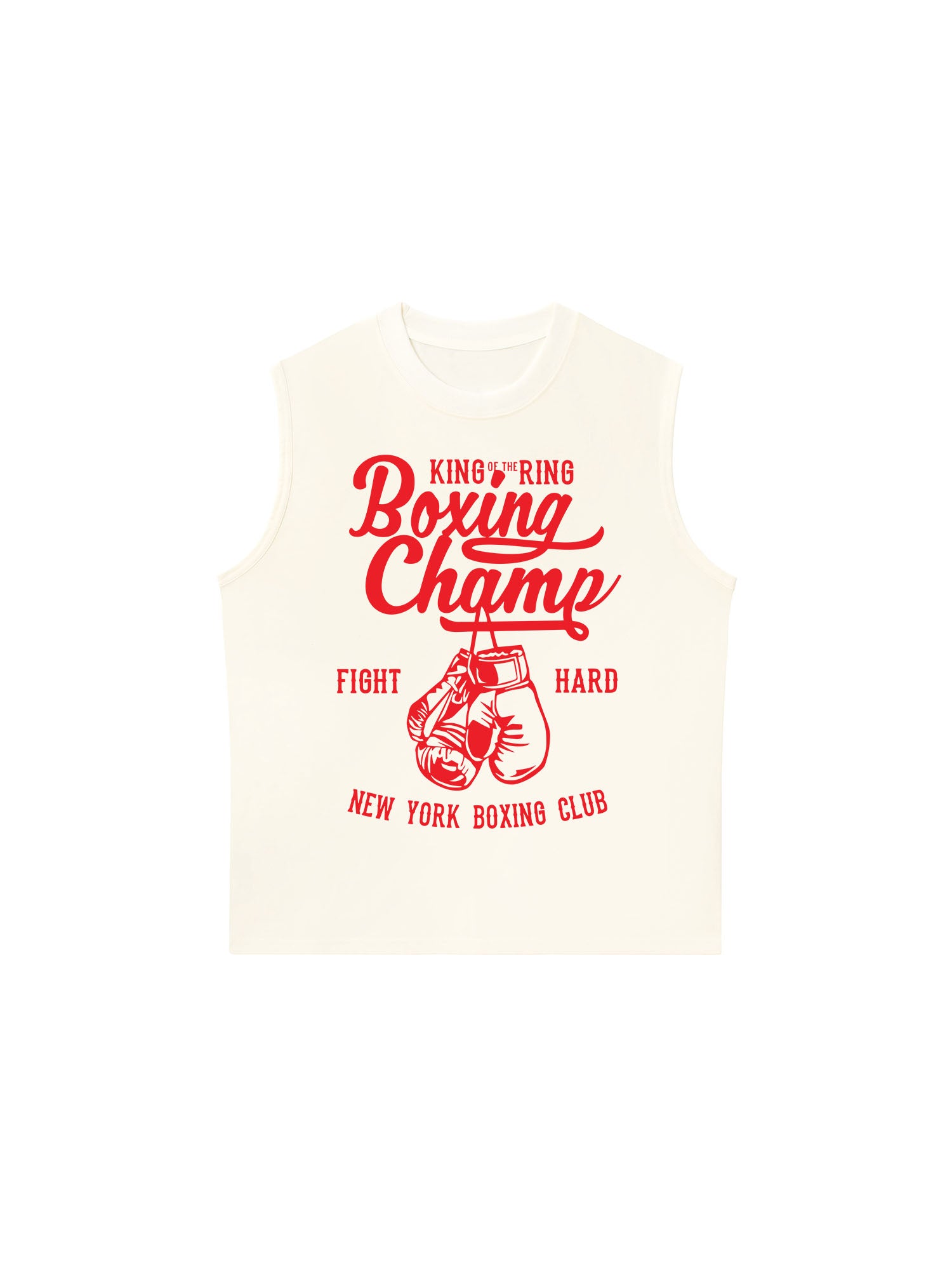 Áo Ba Lỗ Relaxed Fit Champions Boxing Club