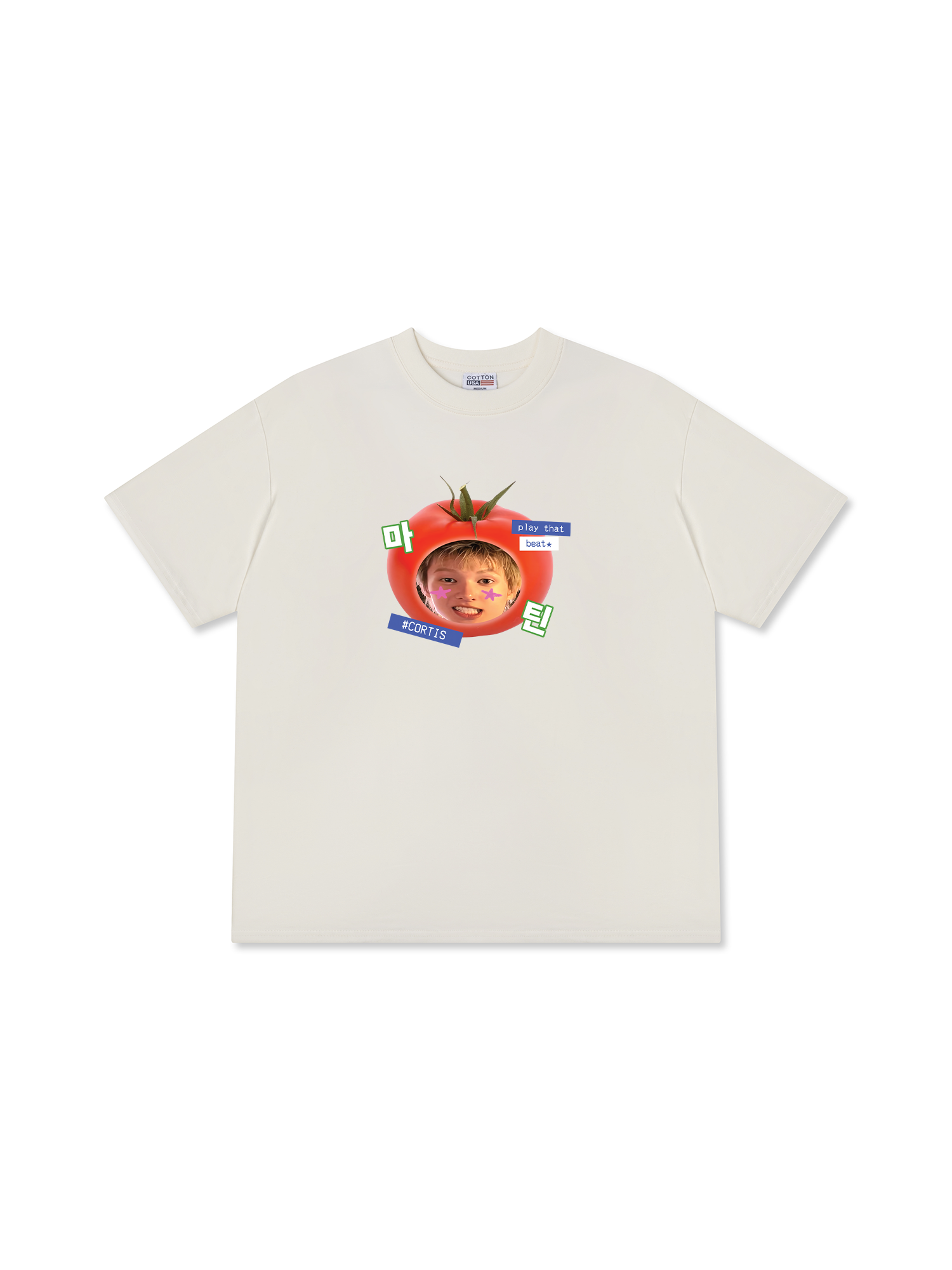 Áo Thun Relaxed Fit Idols Cortis Martin Tomato