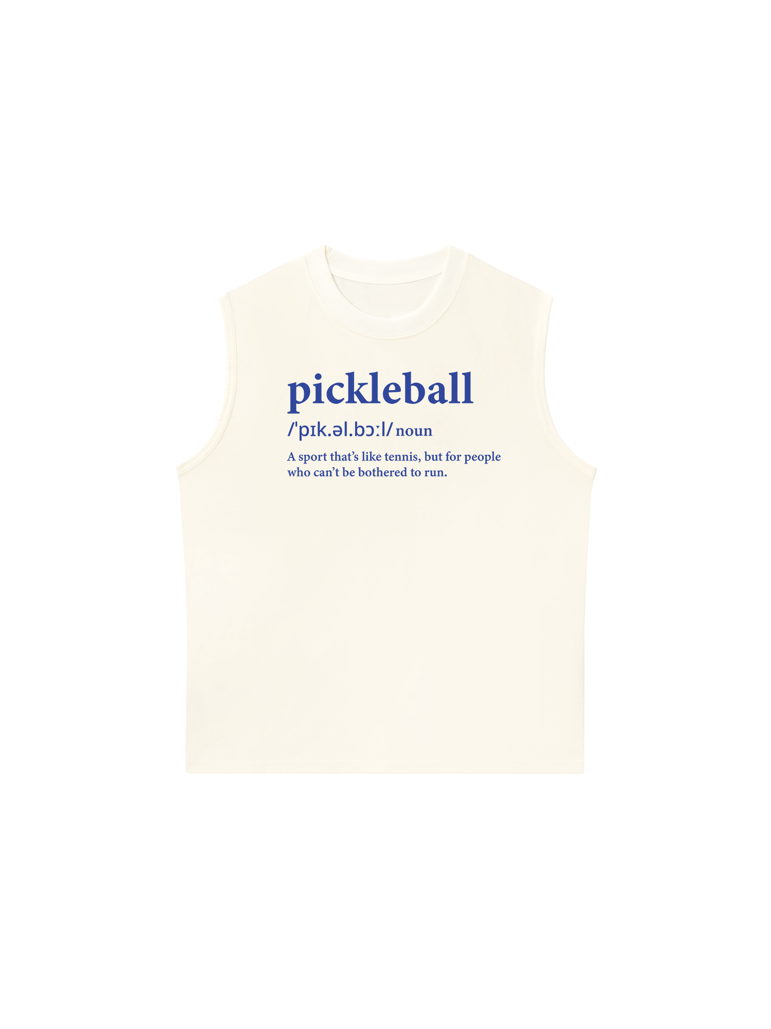 Áo Ba Lỗ Relaxed Fit Pickleball Dictionary