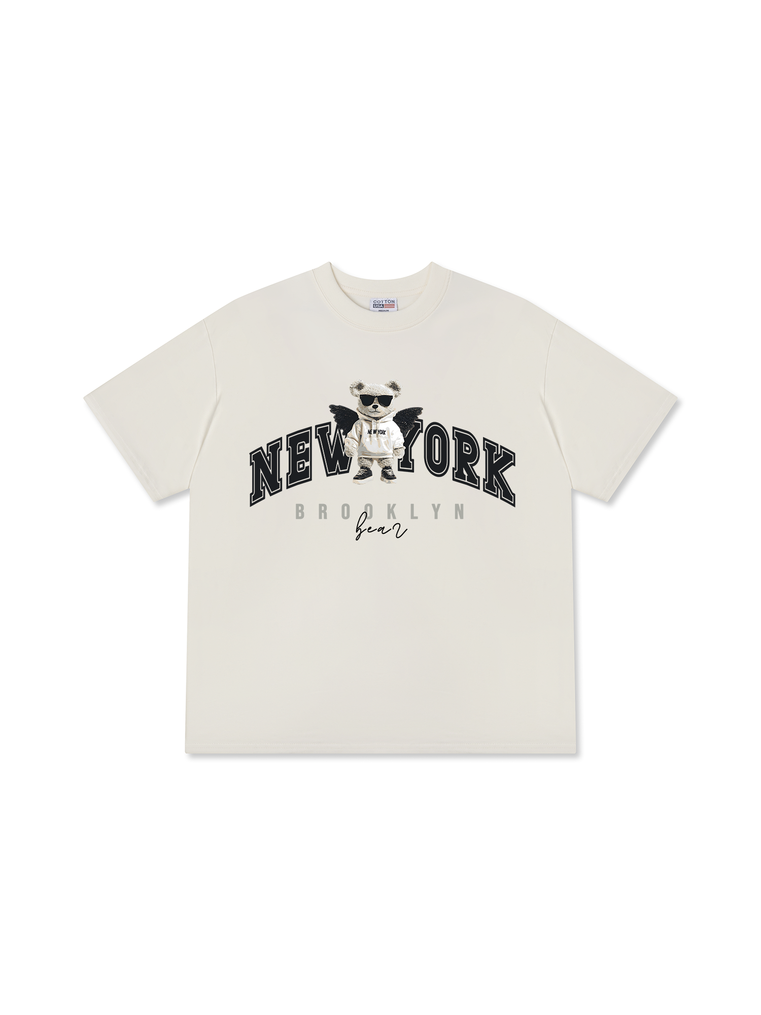 Áo Thun Relaxed Fit City New York Bear