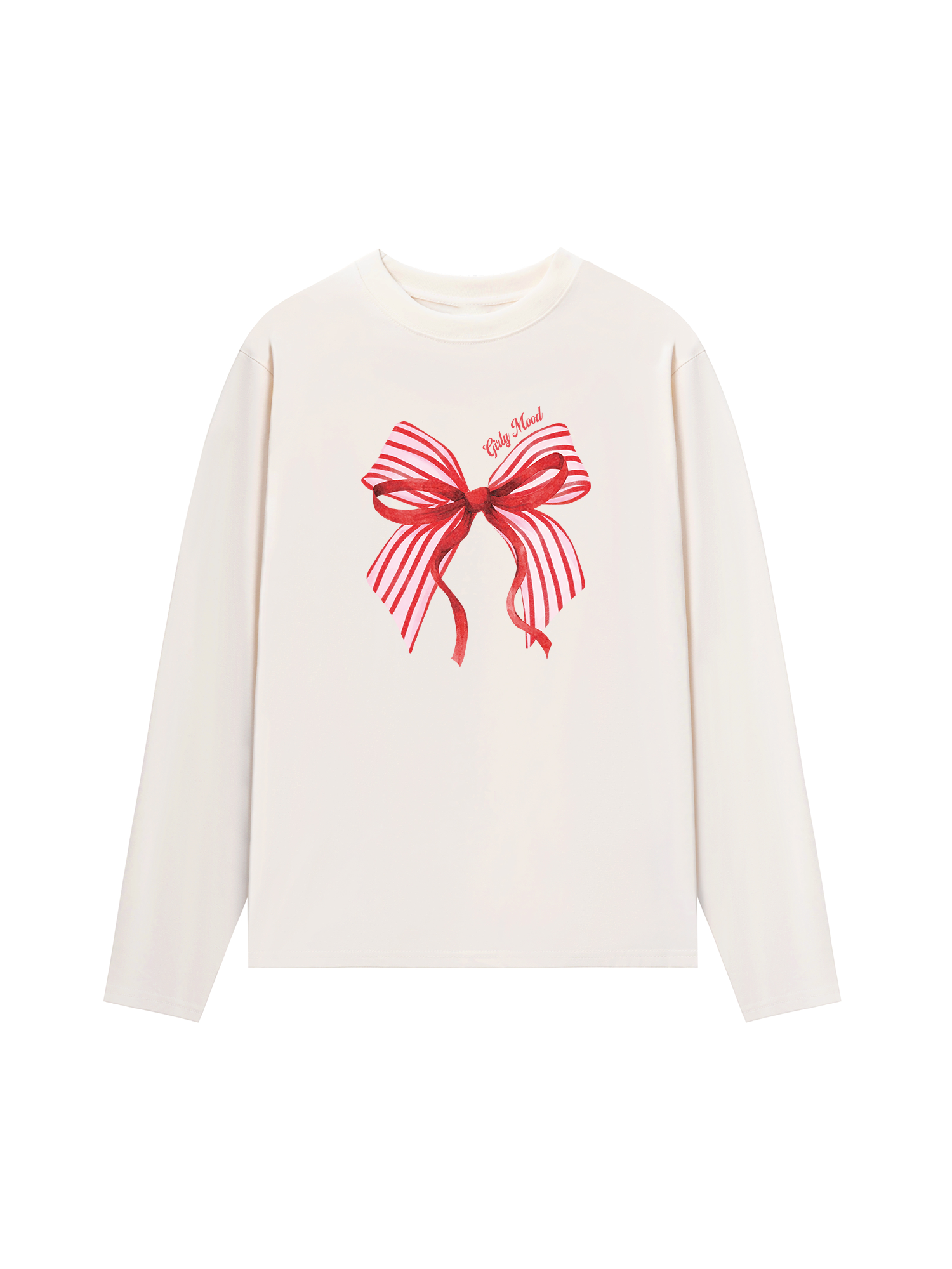 Áo Thun Dài Tay Pink Ribbon