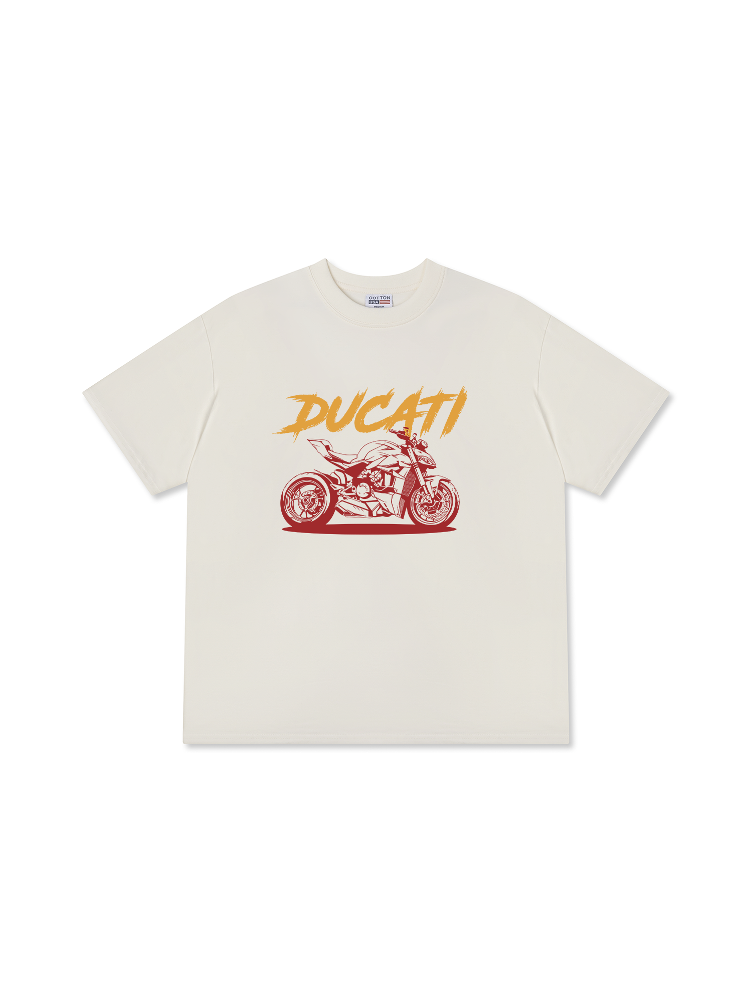 Áo Thun Relaxed Fit Motorbike Ducati Spirit
