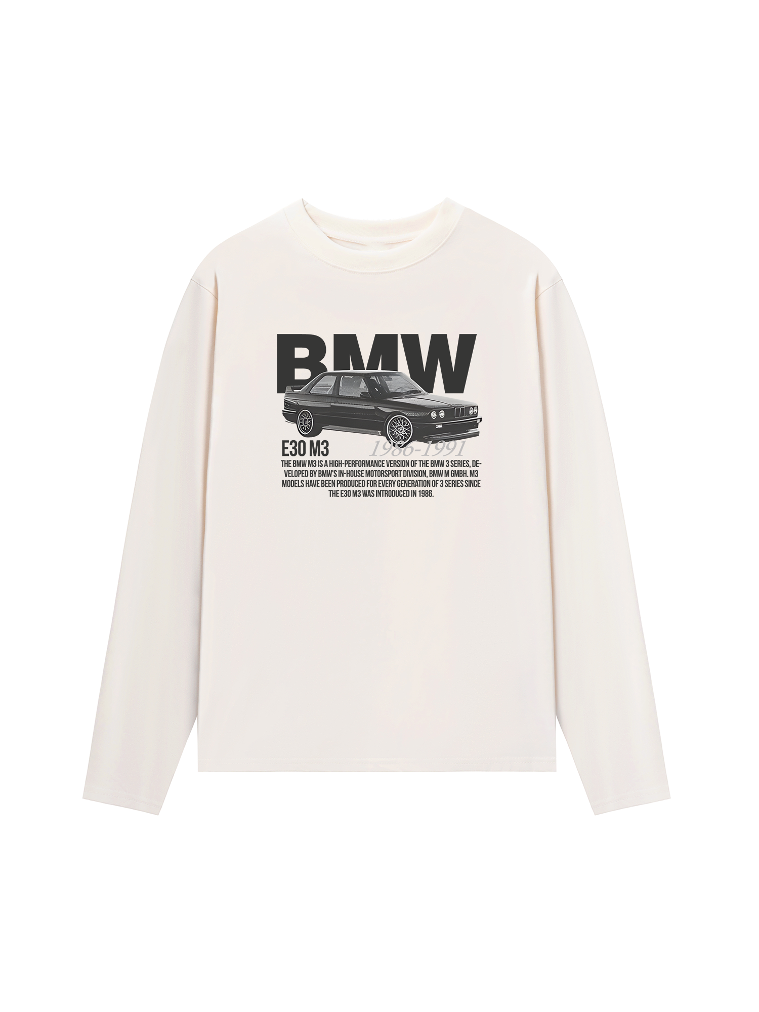 Áo Thun Dài Tay BMW E30 M3