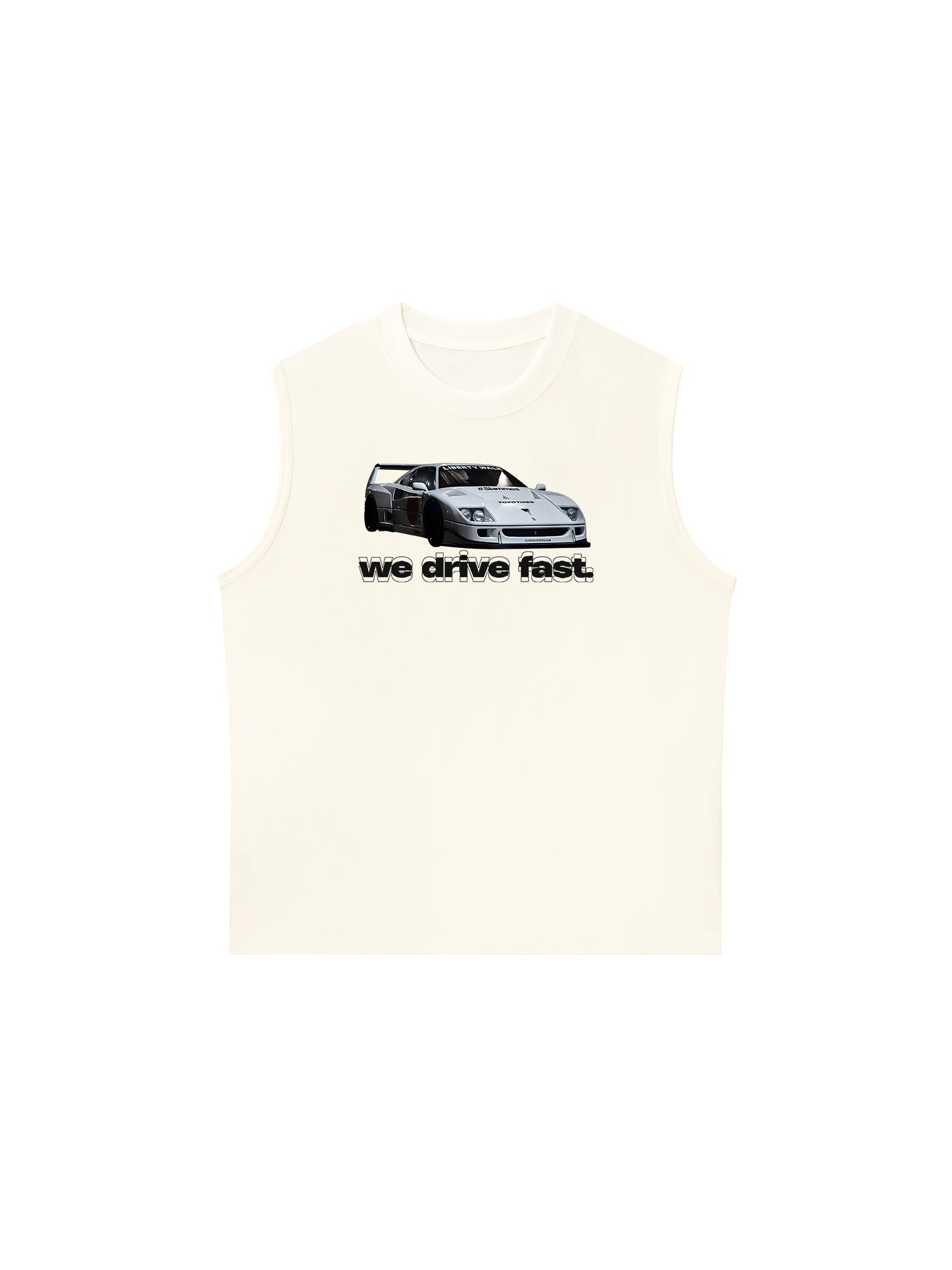 Áo Ba Lỗ Relaxed Fit Ferrari We Drive Fast