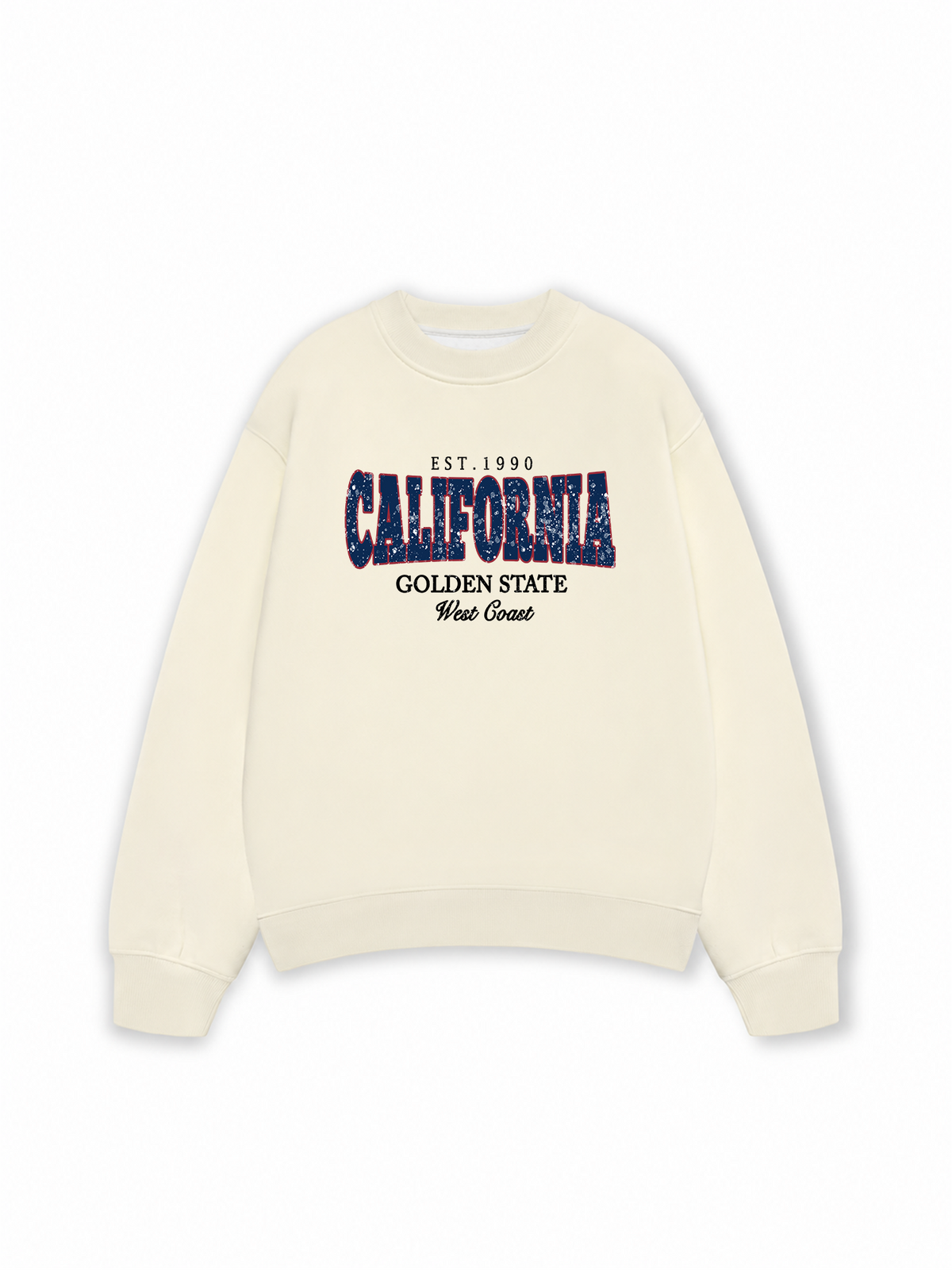 Áo Sweater Nỉ Hai Da California West Coast