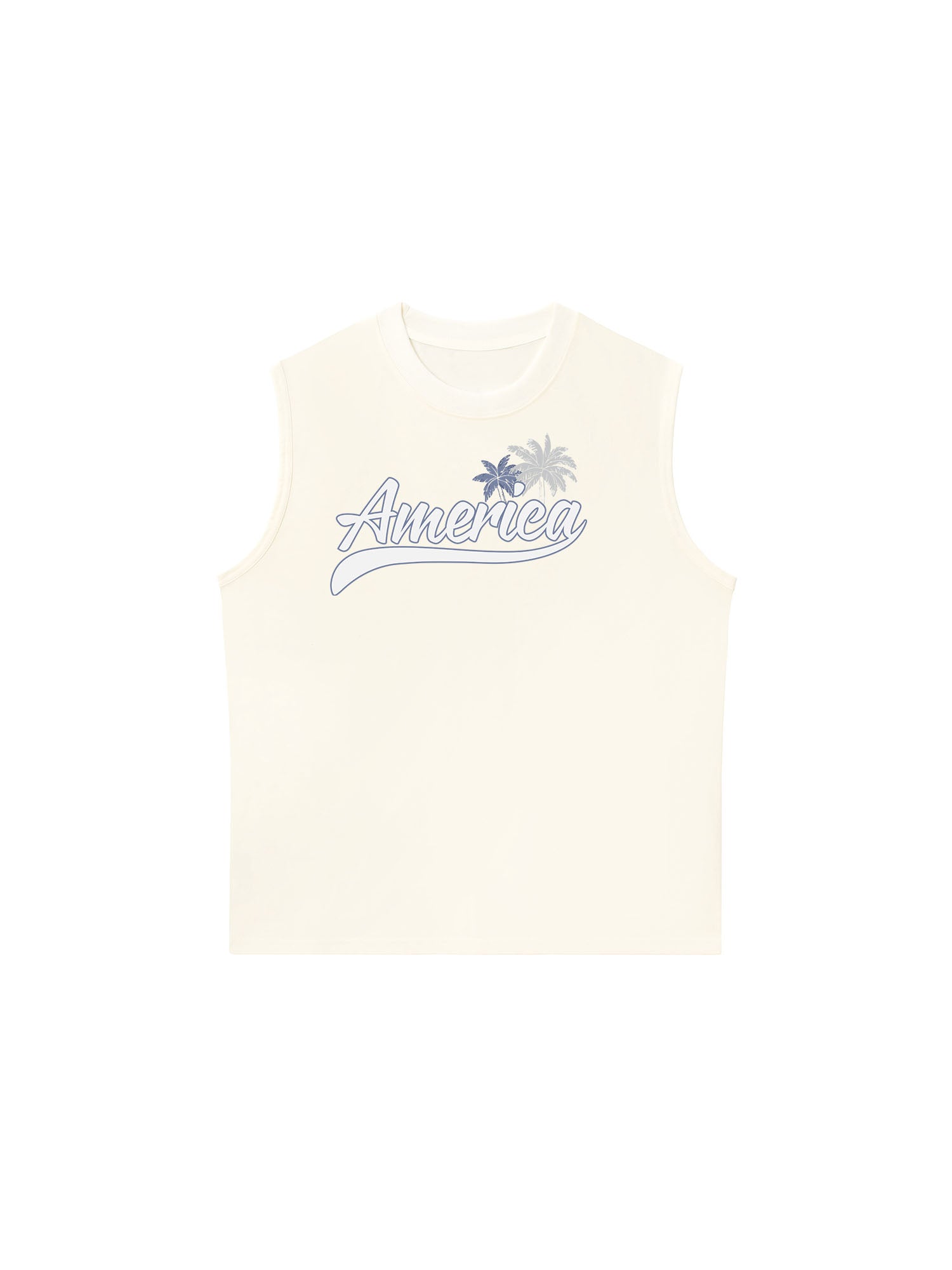Áo Ba Lỗ Relaxed Fit Baseball America Summer Time