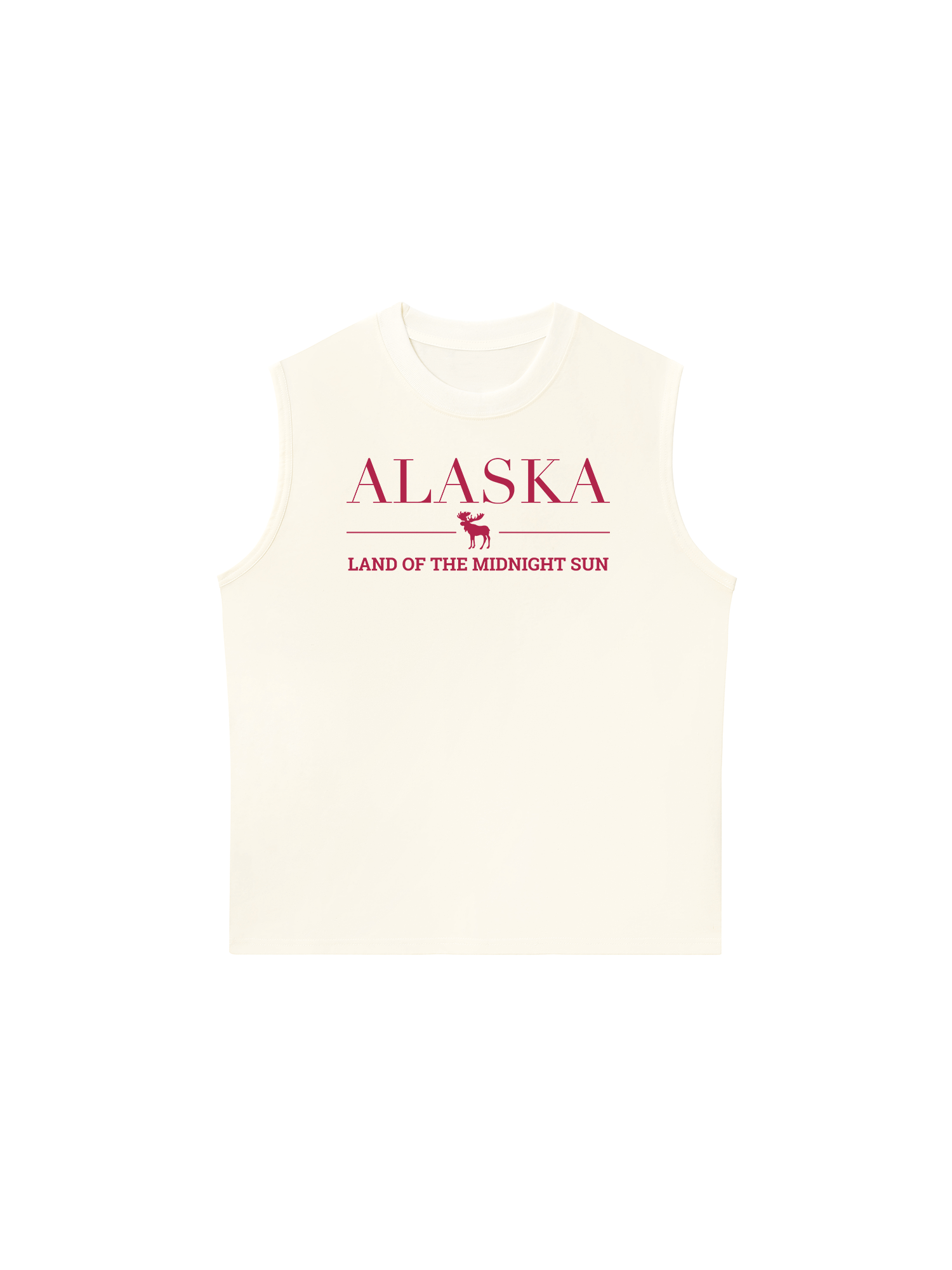 Áo Ba Lỗ Relaxed Fit Alaska Land Of The Midnight Sun