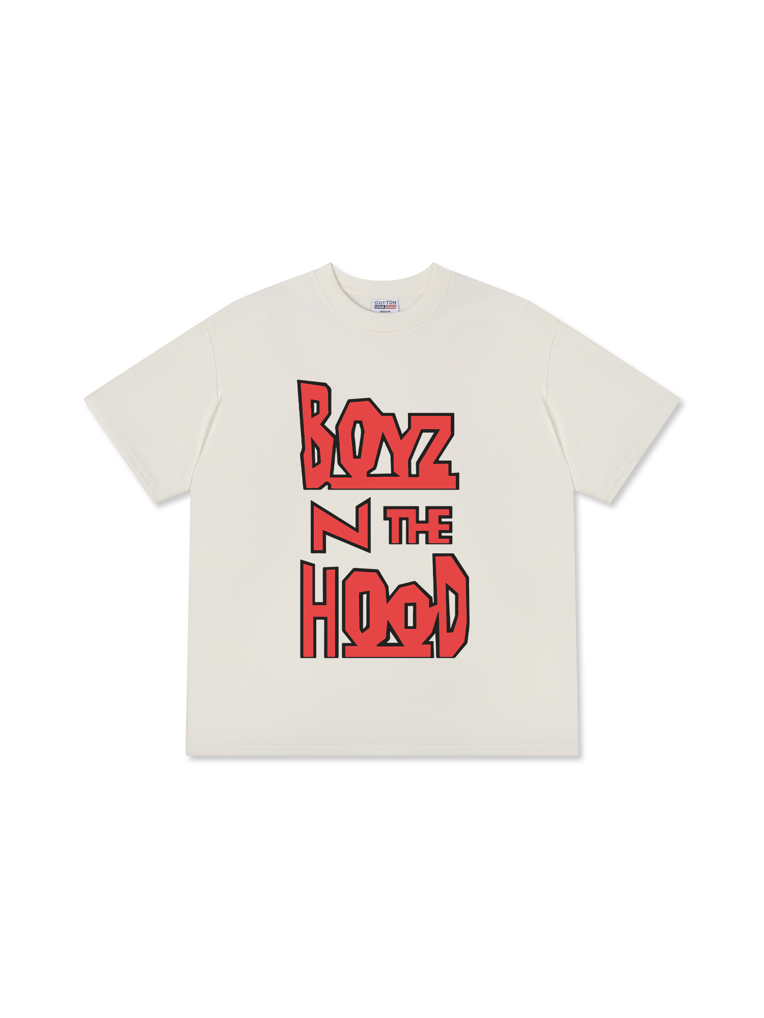 Áo Thun Relaxed Fit Rapper Boyz N The Hood