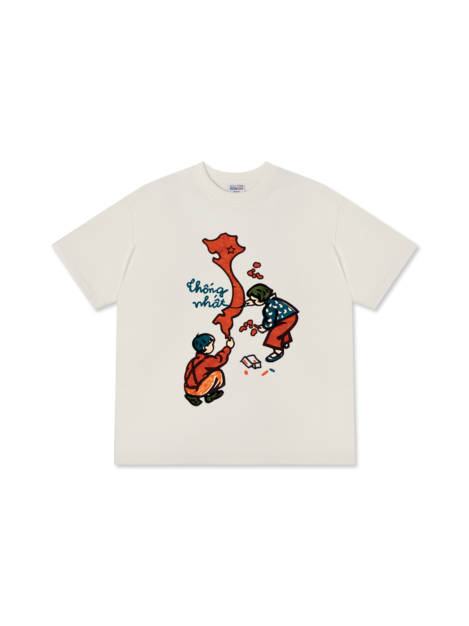 Áo Thun Relaxed Fit Việt Nam Thống Nhất