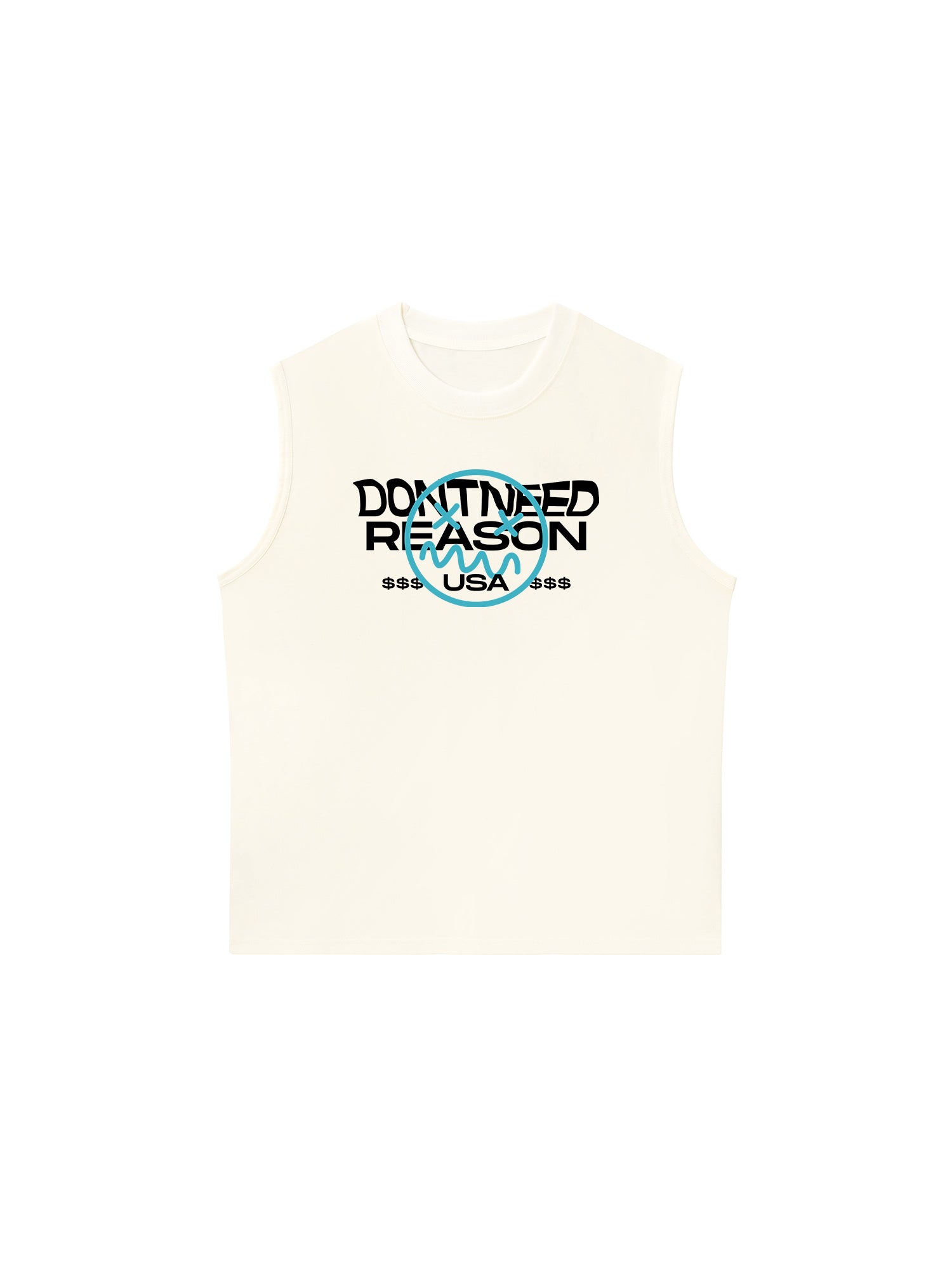 Áo Ba Lỗ Relaxed Fit USA Dont Need Reason