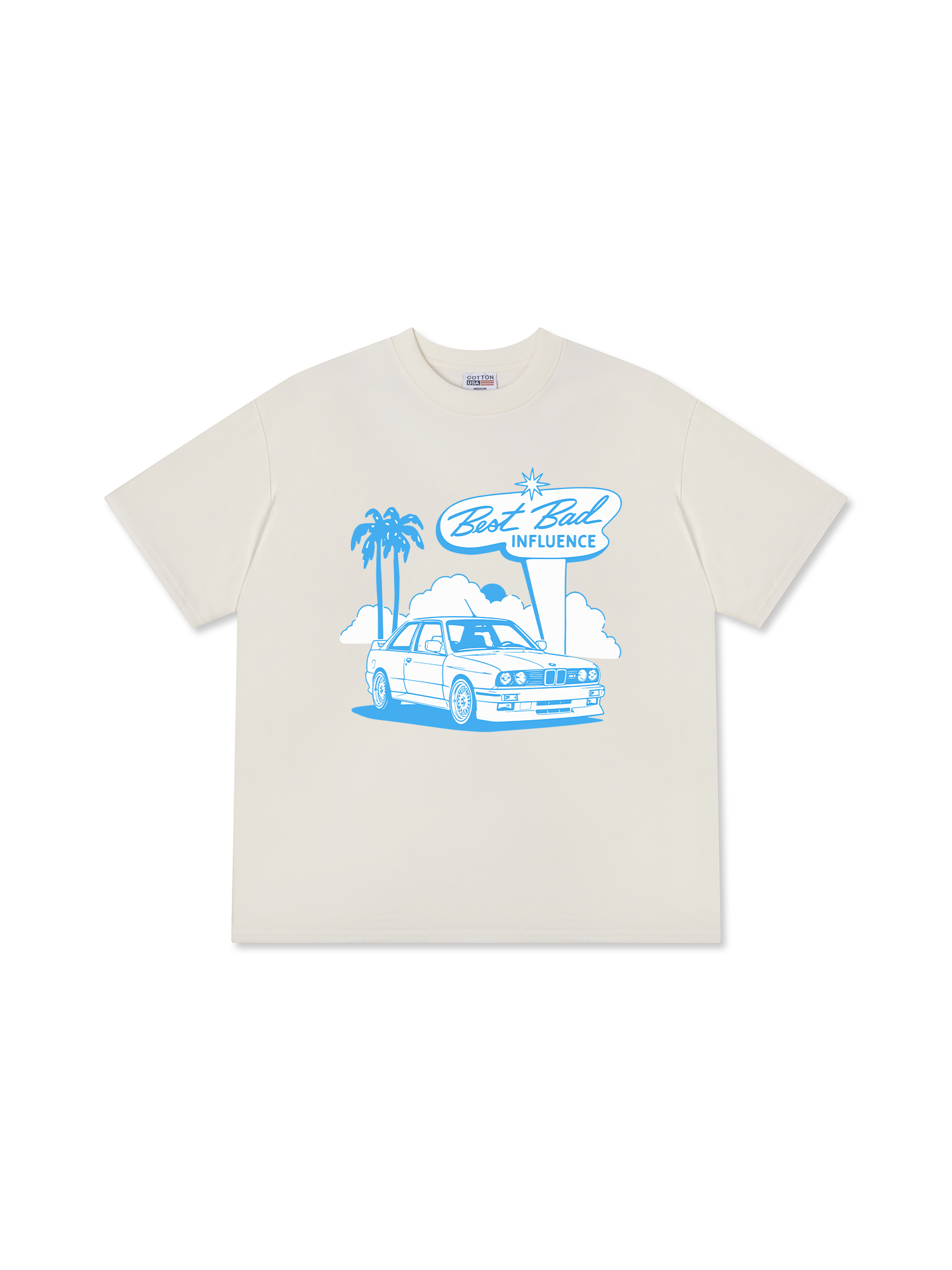 Áo Thun Relaxed Fit Best Bad Influence