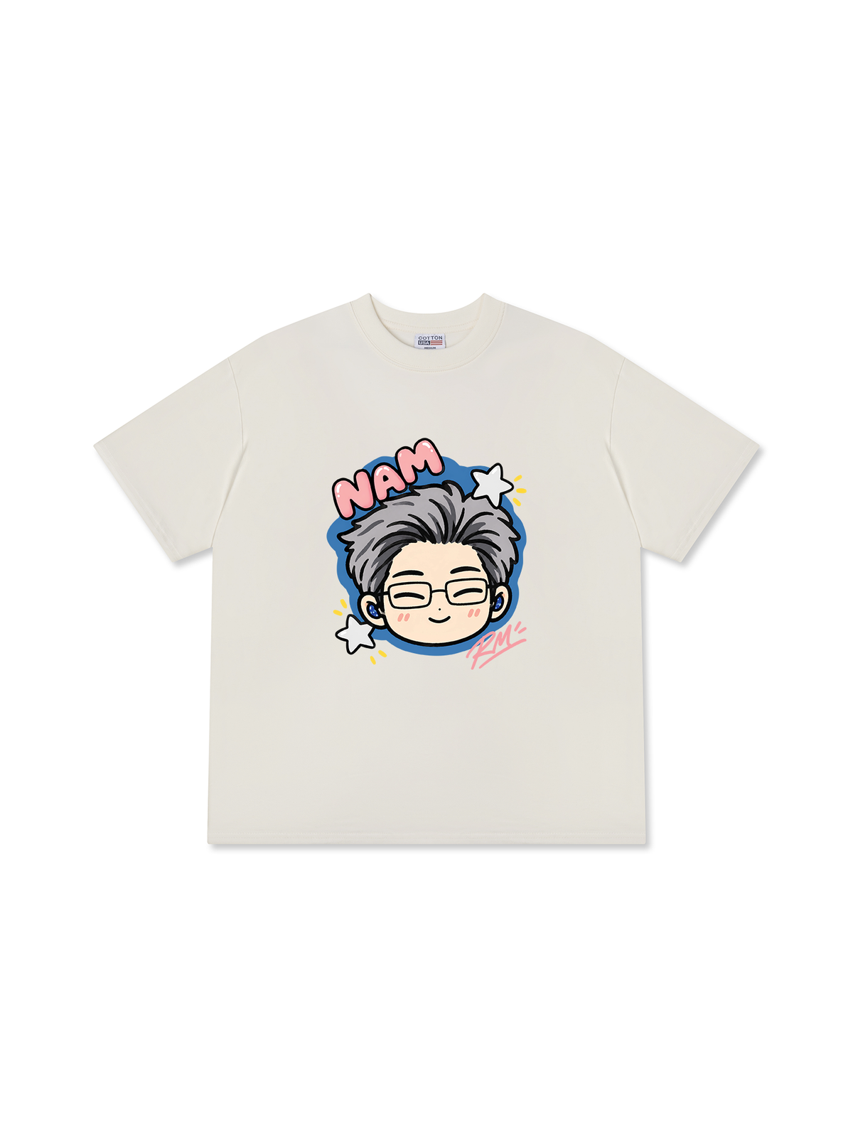 Áo Thun Relaxed Fit RM Chibi