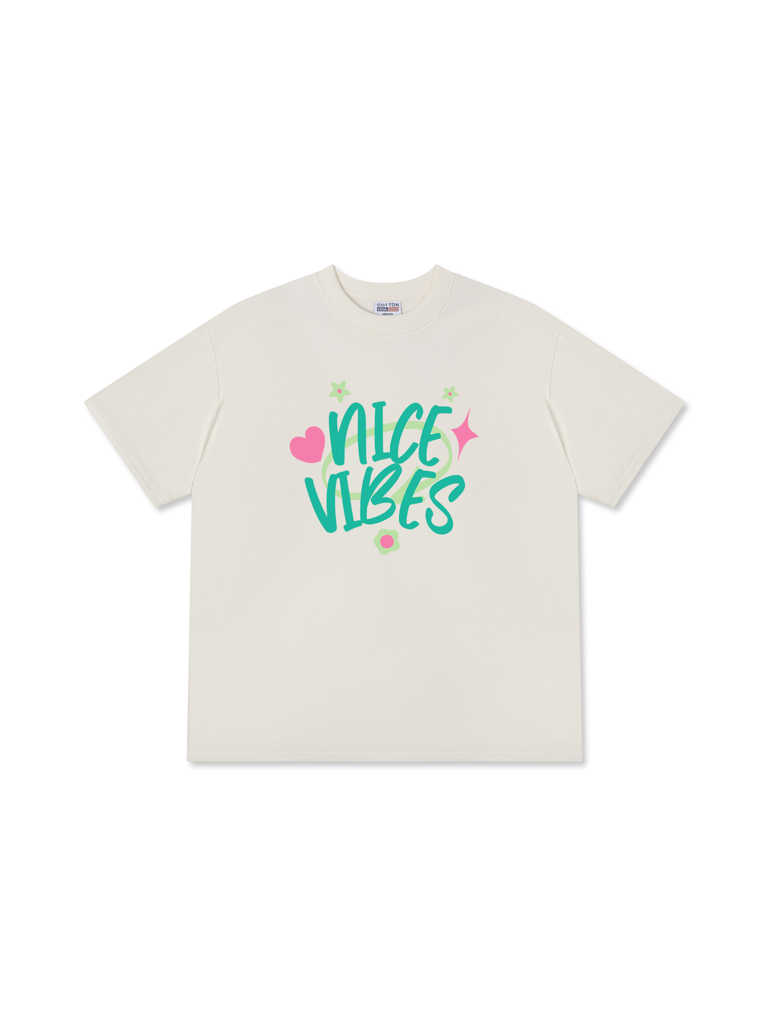 Áo Thun Relaxed Fit Nice Vibes