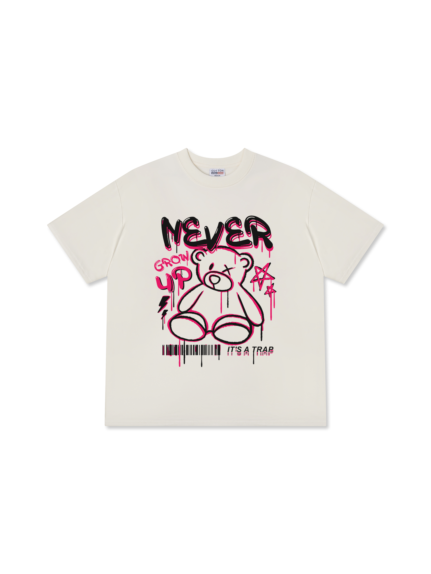 Áo Thun Relaxed Fit Never Grow Up