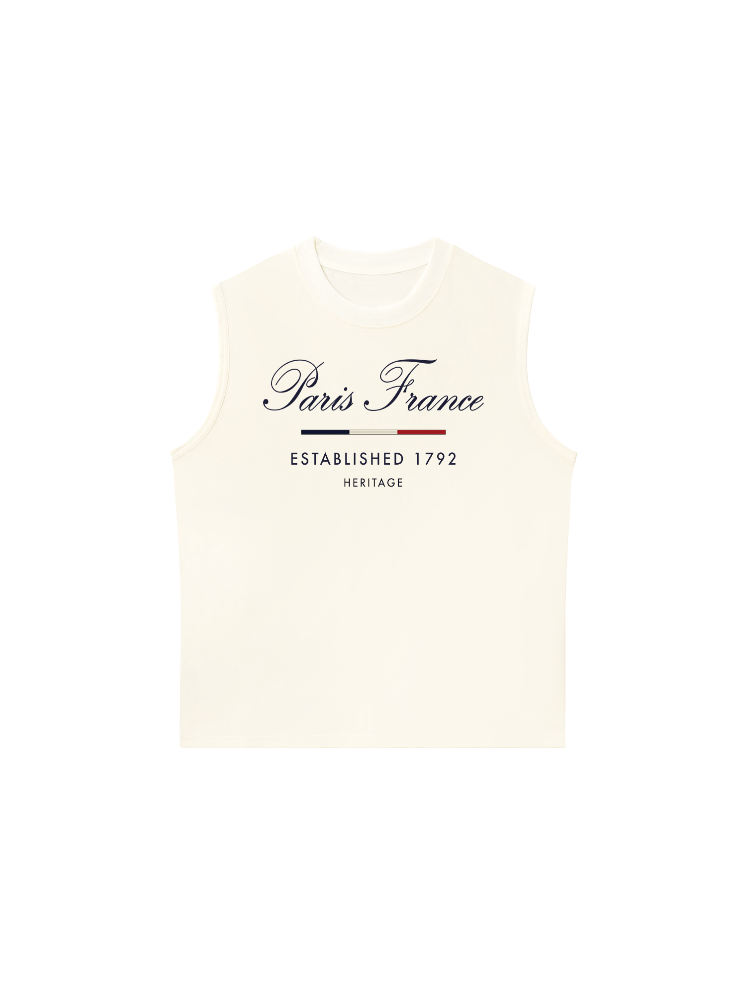 Áo Ba Lỗ Relaxed Fit Paris France