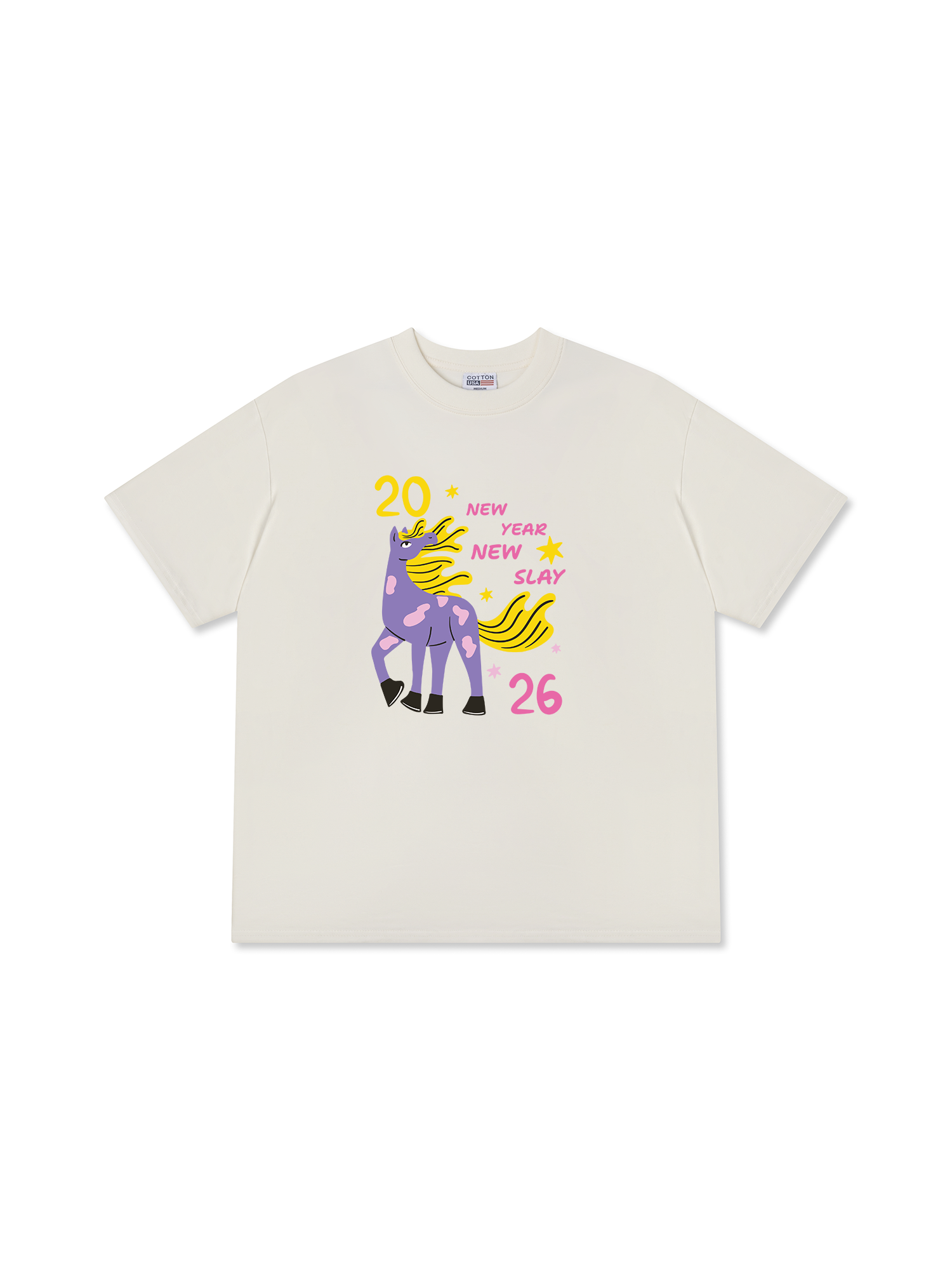 Áo Thun Relaxed Fit New Year New Slay