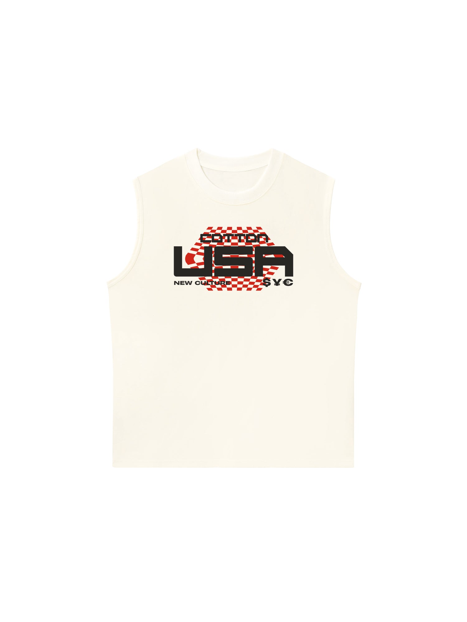 Áo Ba Lỗ Relaxed Fit USA New Culture
