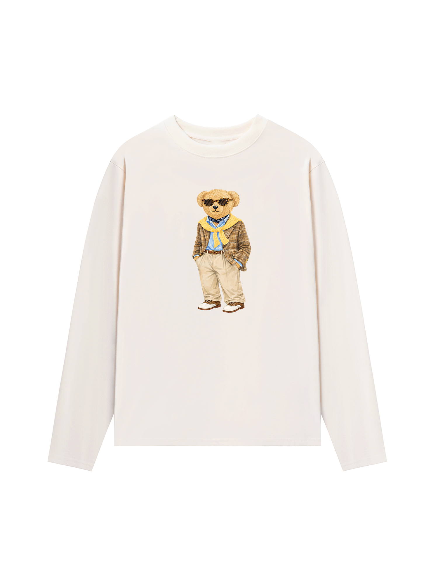 Áo Thun Dài Tay Gentle Bear