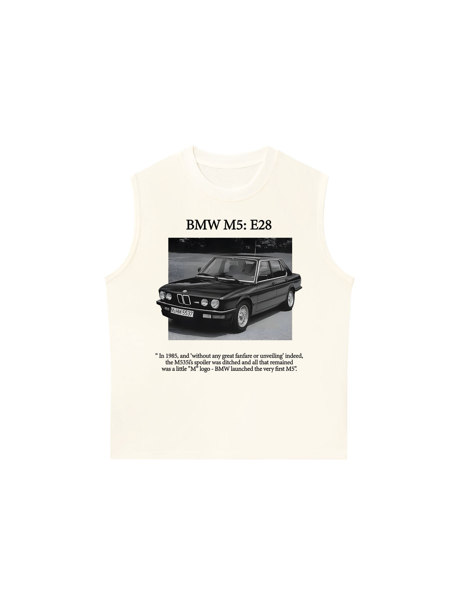 Áo Ba Lỗ Relaxed Fit BMW M5 E28