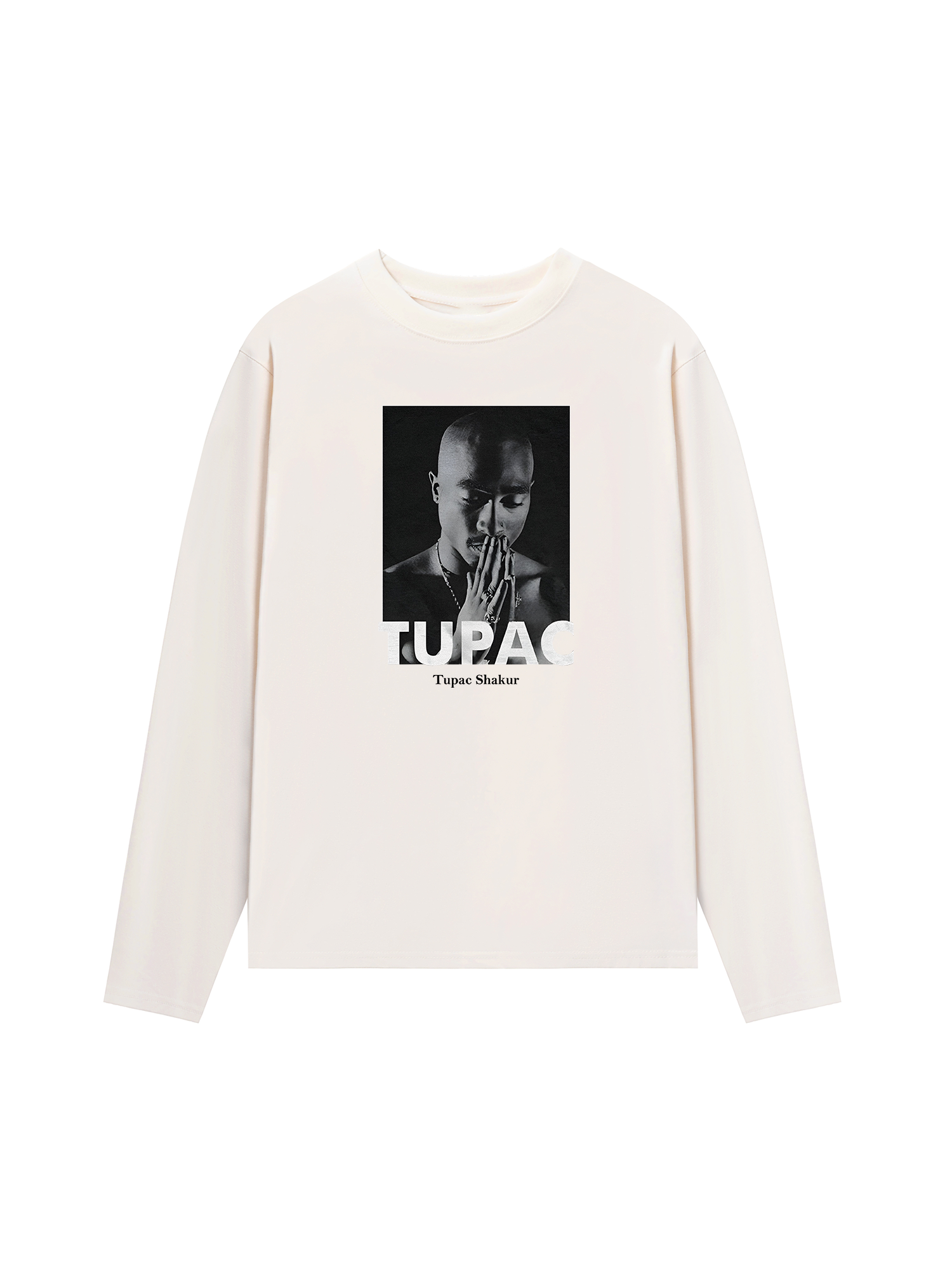 Áo Thun Dài Tay Rapper Tupac Shakur