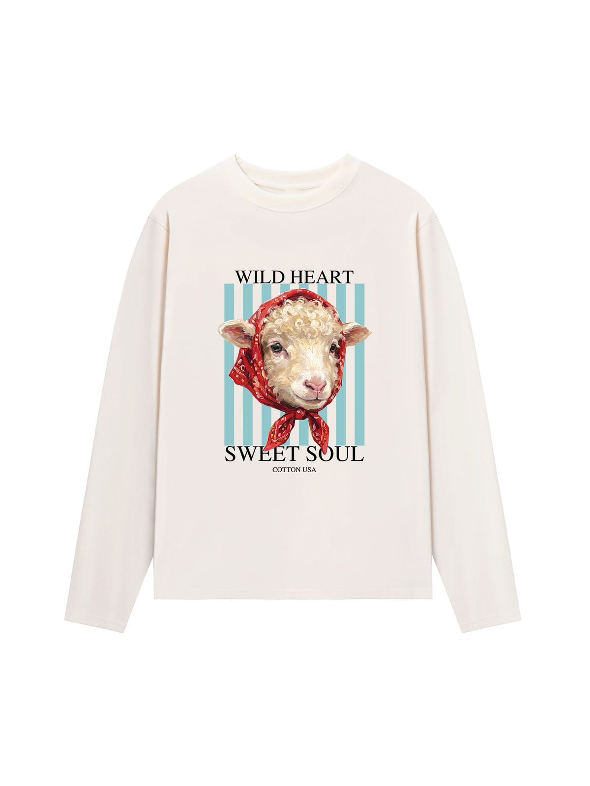 Áo Thun Dài Tay Farm Wild Heart Sweet Soul
