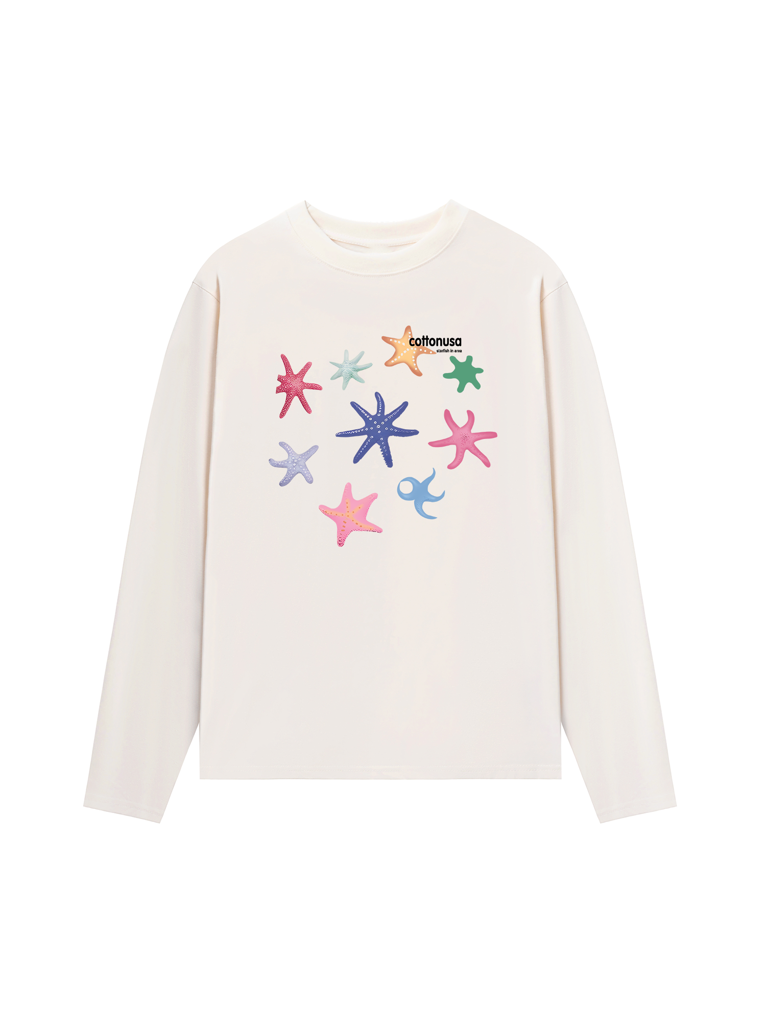 Áo Thun Dài Tay Tropical Star Fish