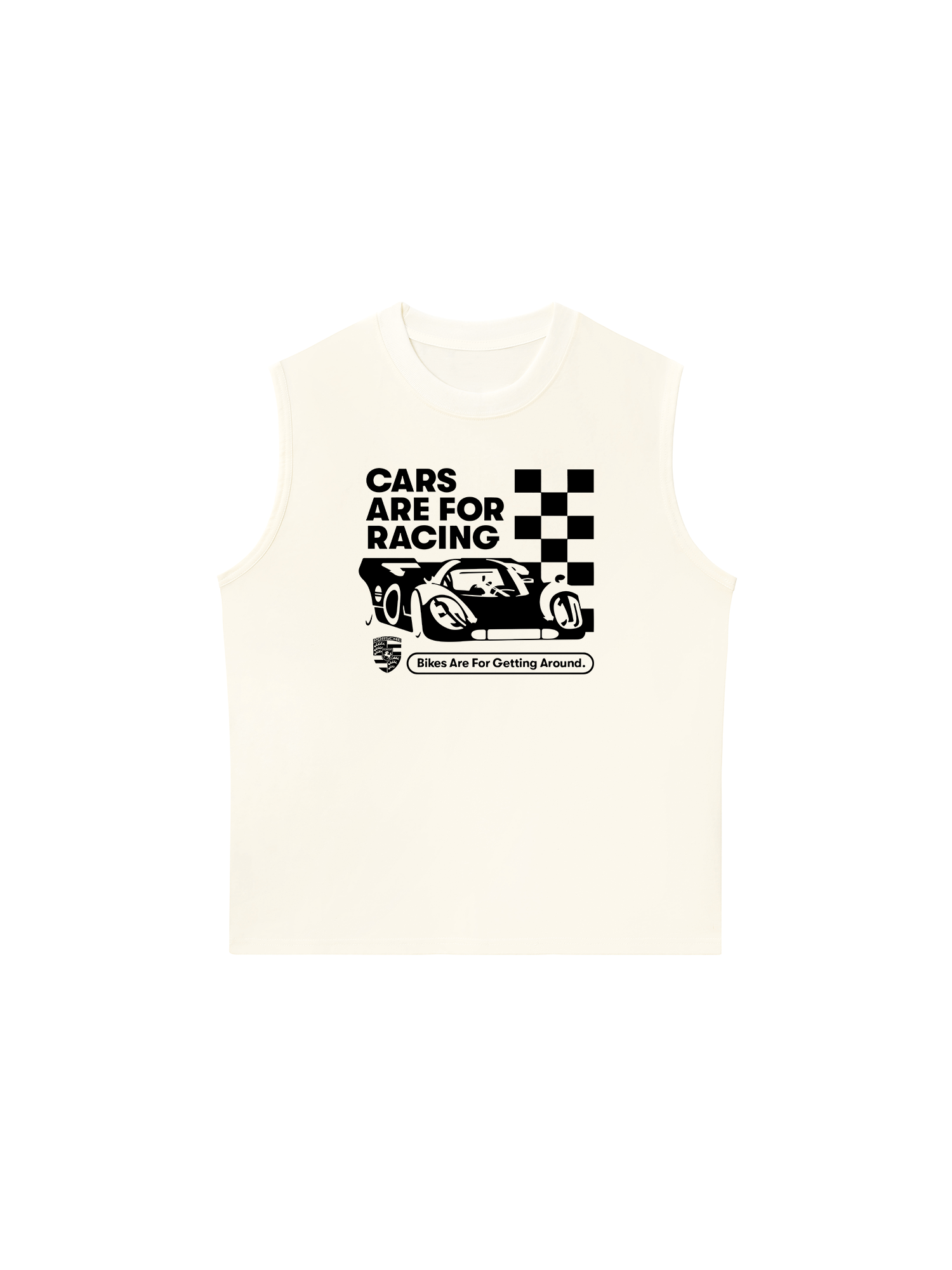 Áo Ba Lỗ Relaxed Fit Porsche Cars Are For Racing