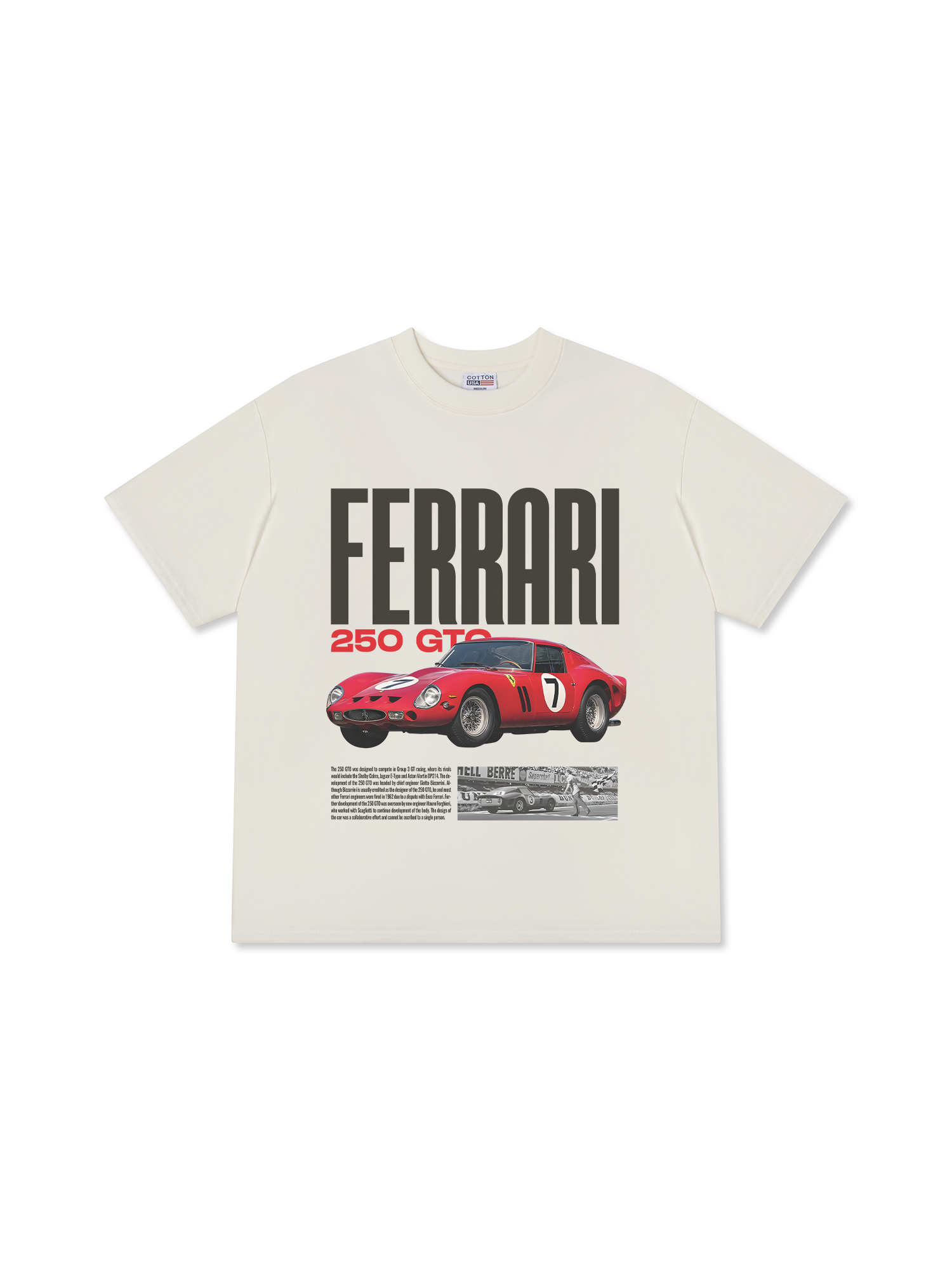 Áo Thun Relaxed Fit Ferrari 250 GTO