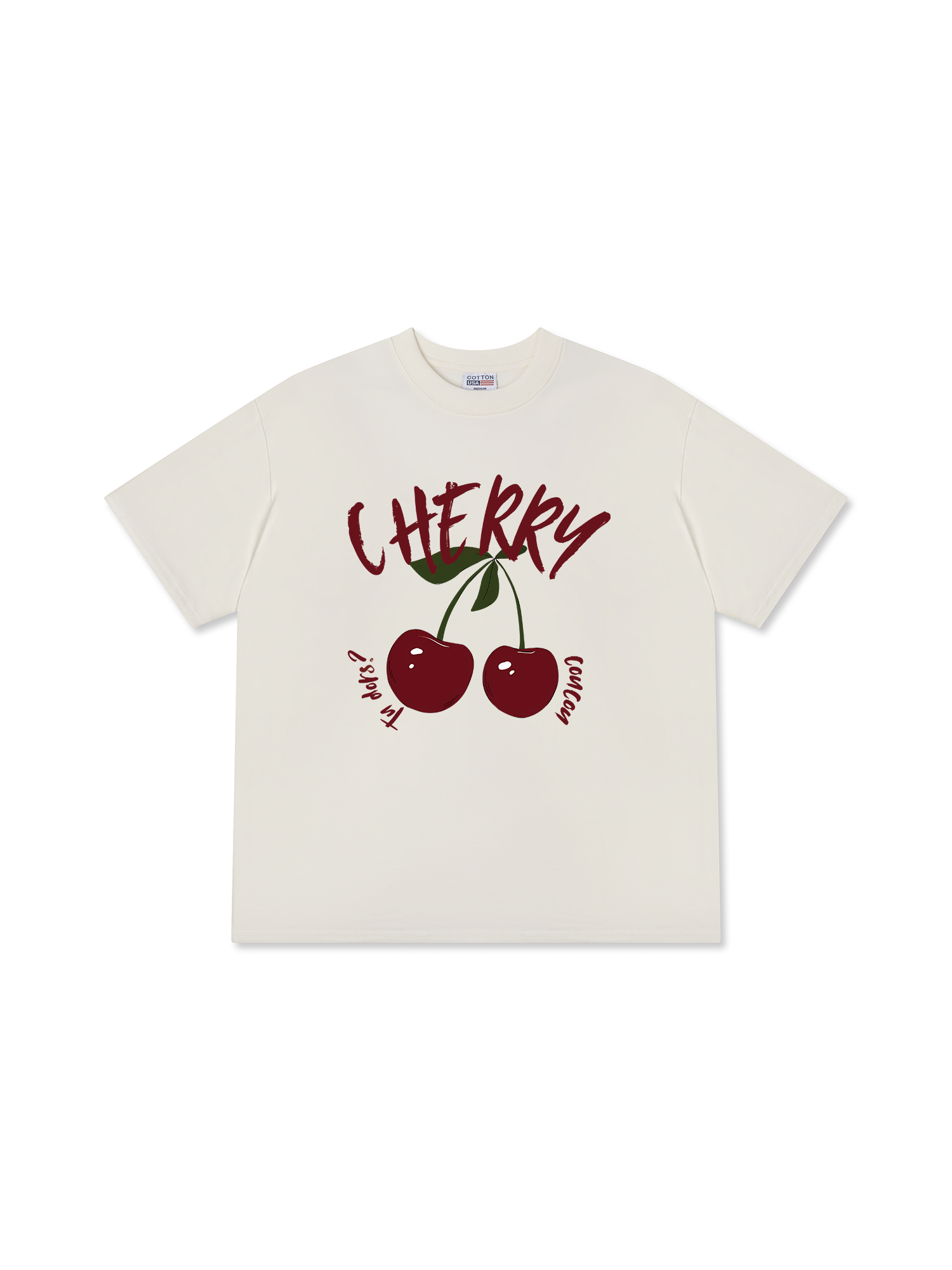 Áo Thun Relaxed Fit Cherry Cute