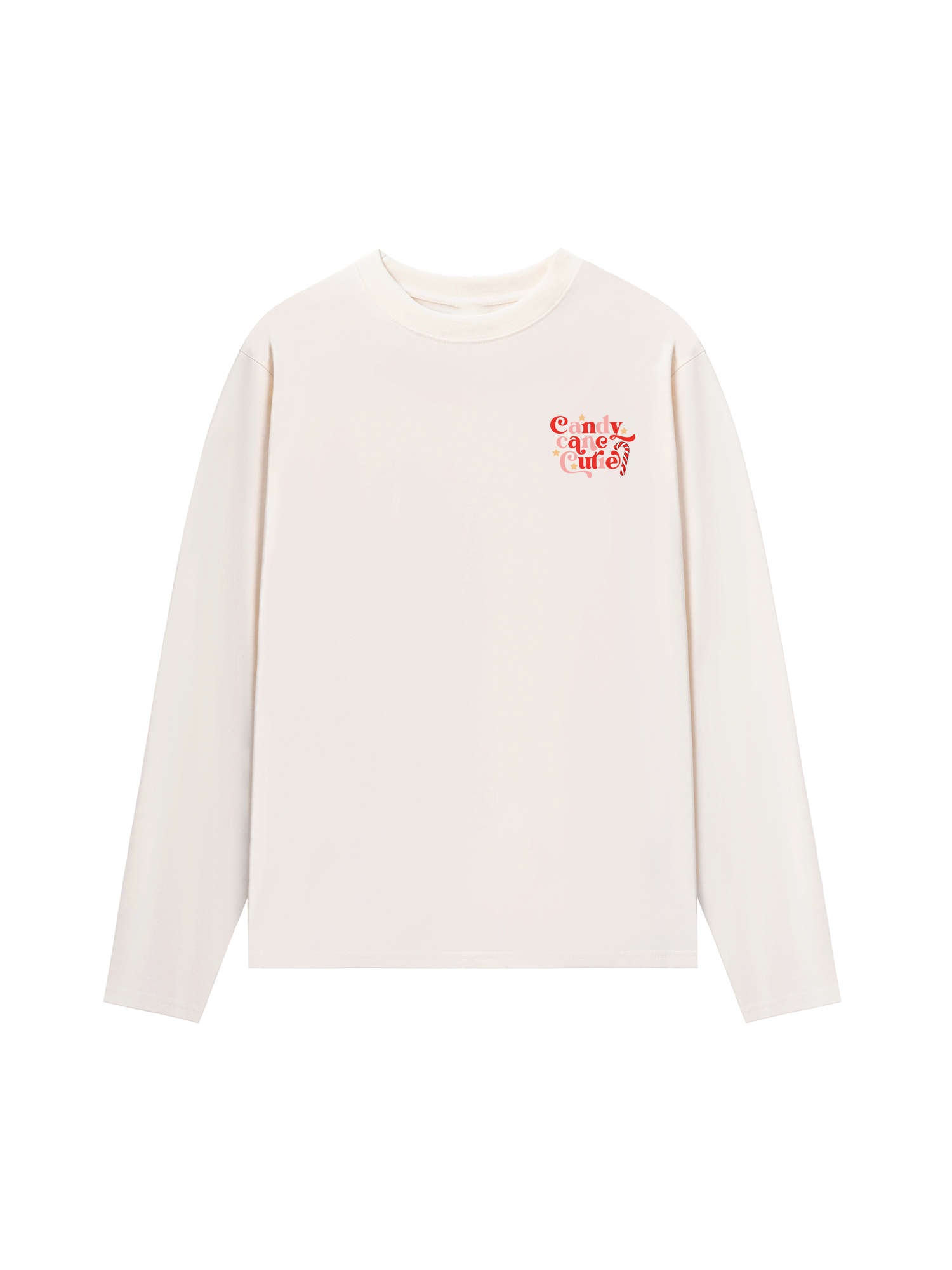 Áo Thun Dài Tay Candy Cane Cutie