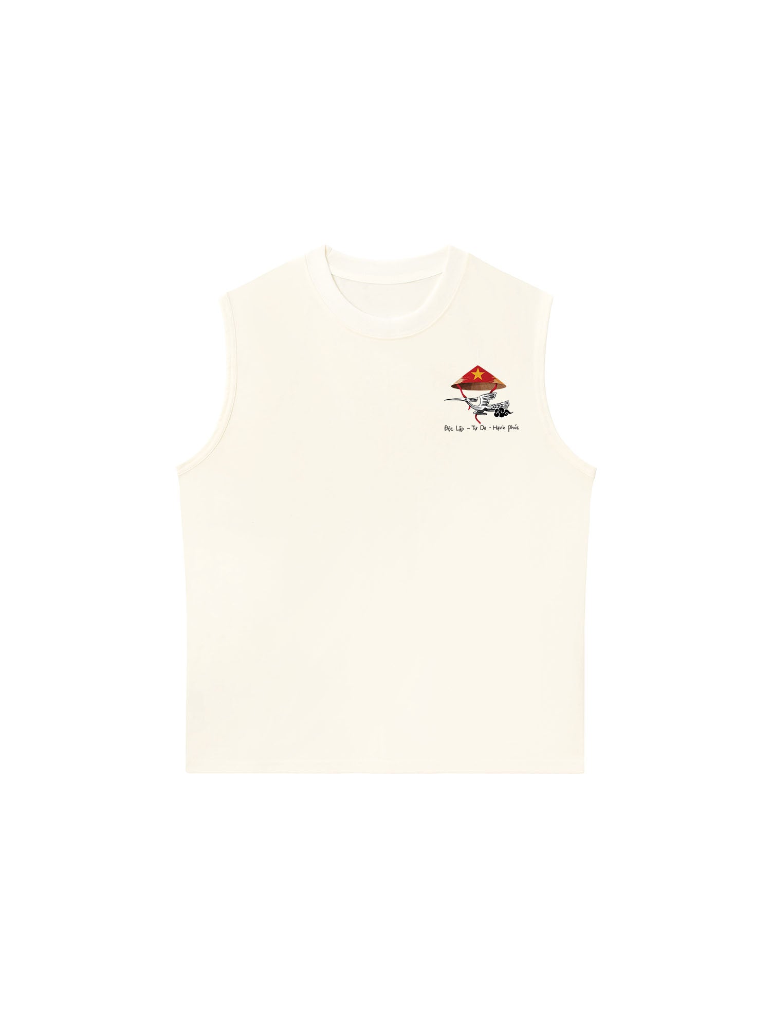 Áo Ba Lỗ Relaxed Fit Độc Lập - Tự Do - Hạnh Phúc 2