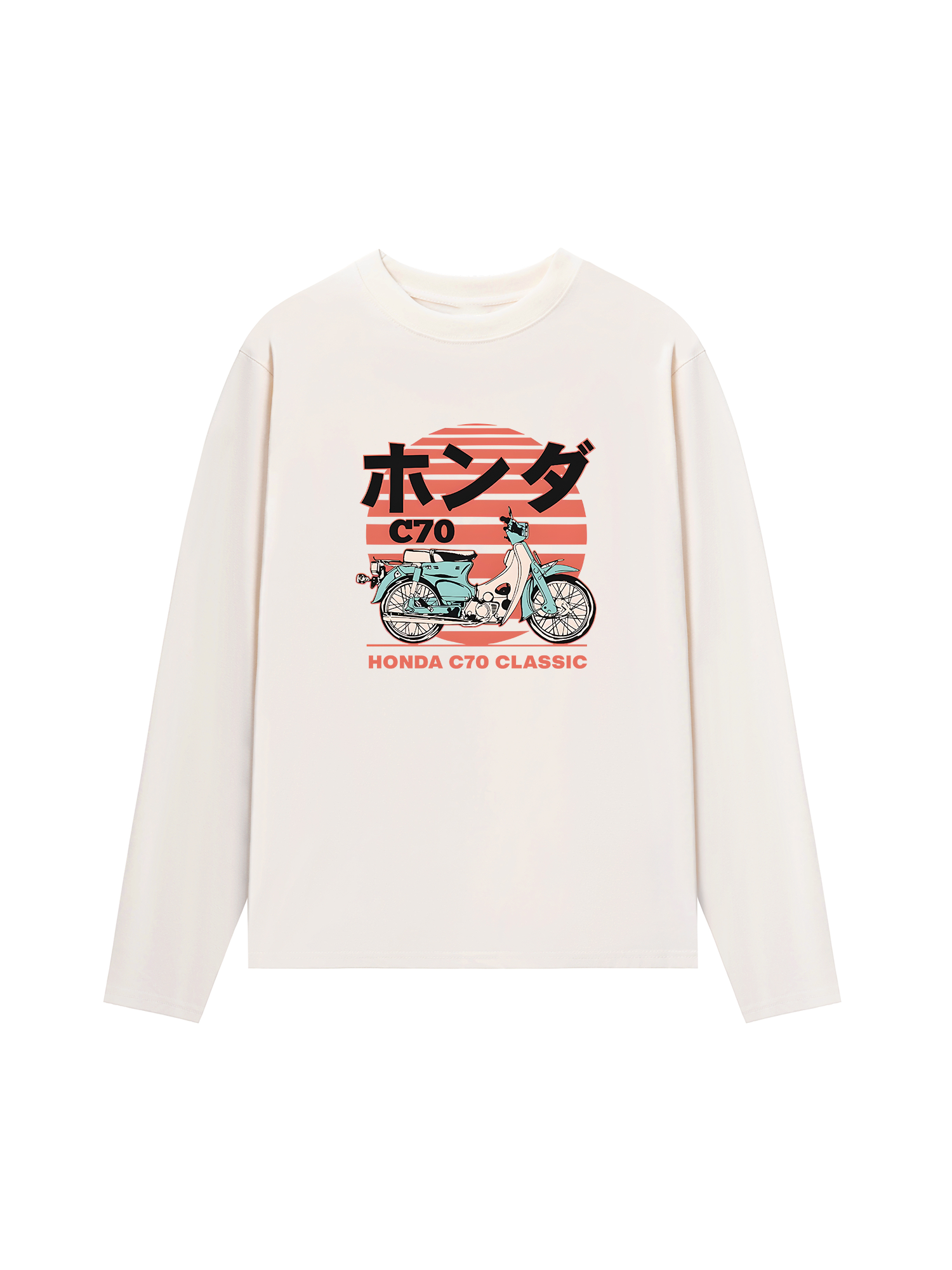Áo Thun Dài Tay Honda C70 CLASSIC