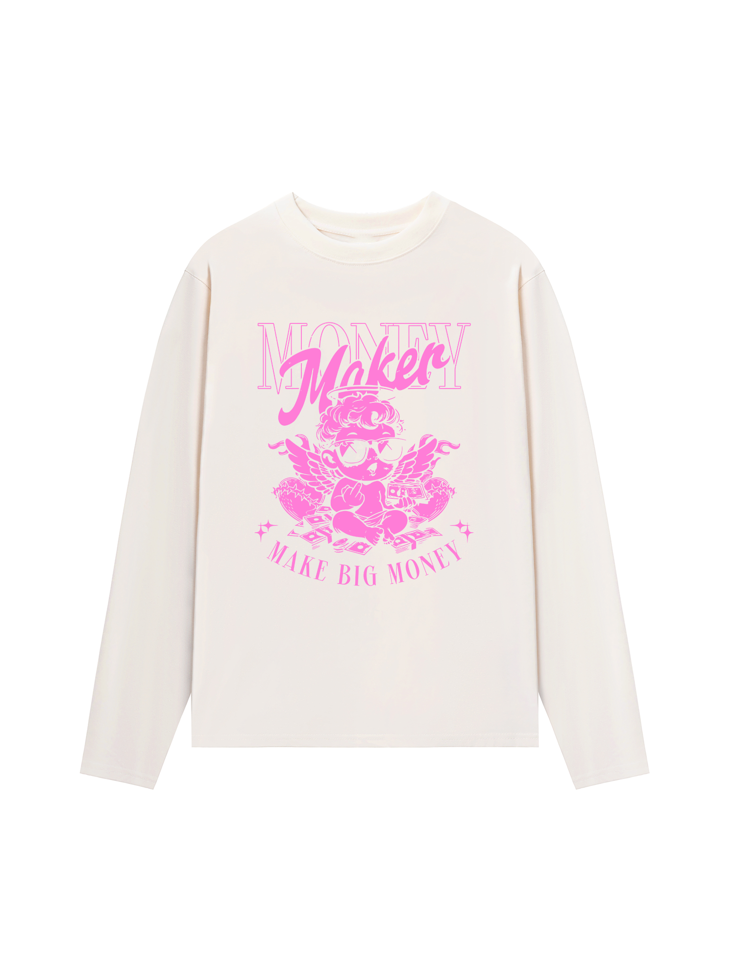 Áo Thun Dài Tay Money Maker Make Big