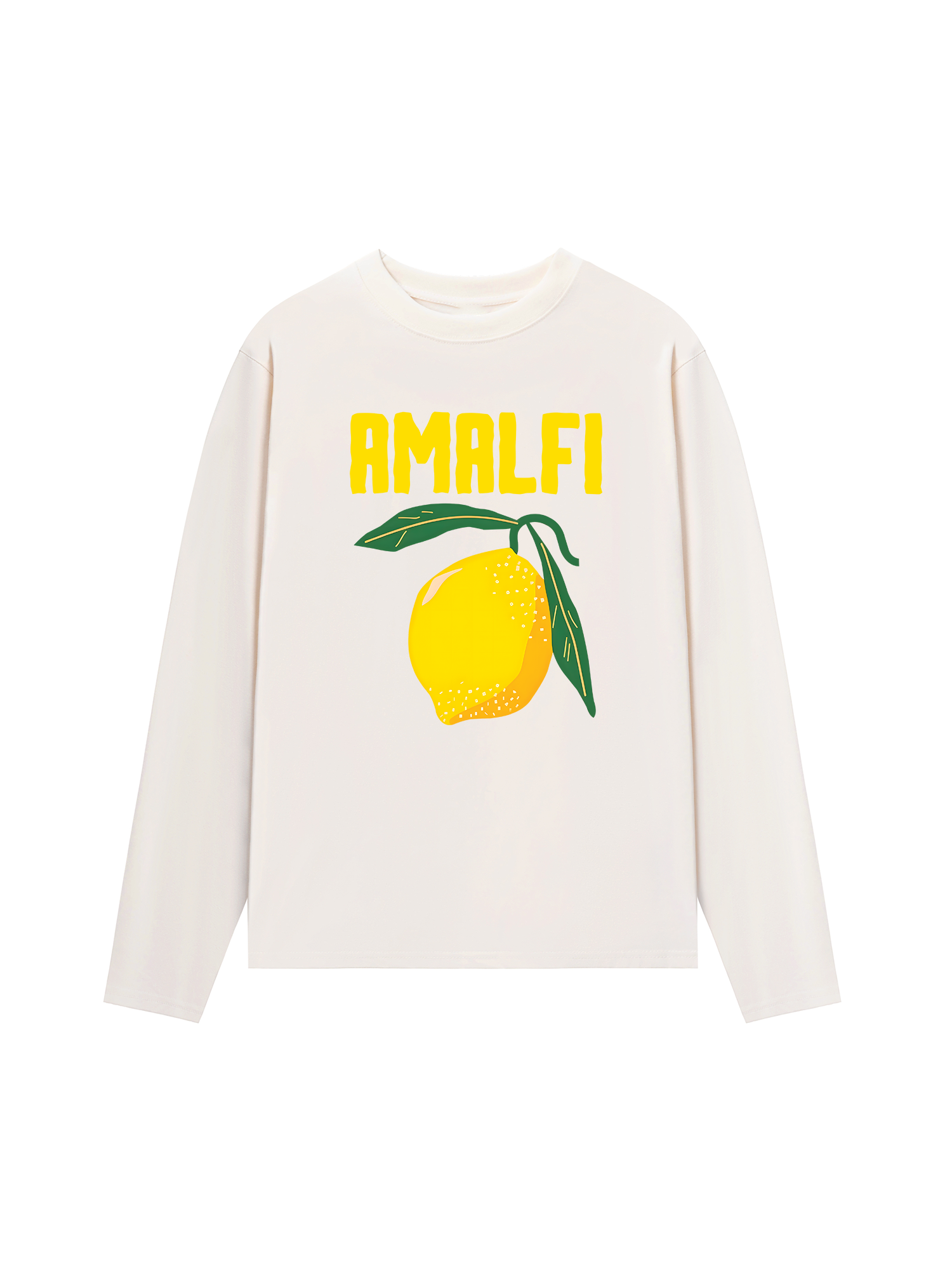 Áo Thun Dài Tay Tropical Amafi Lemon