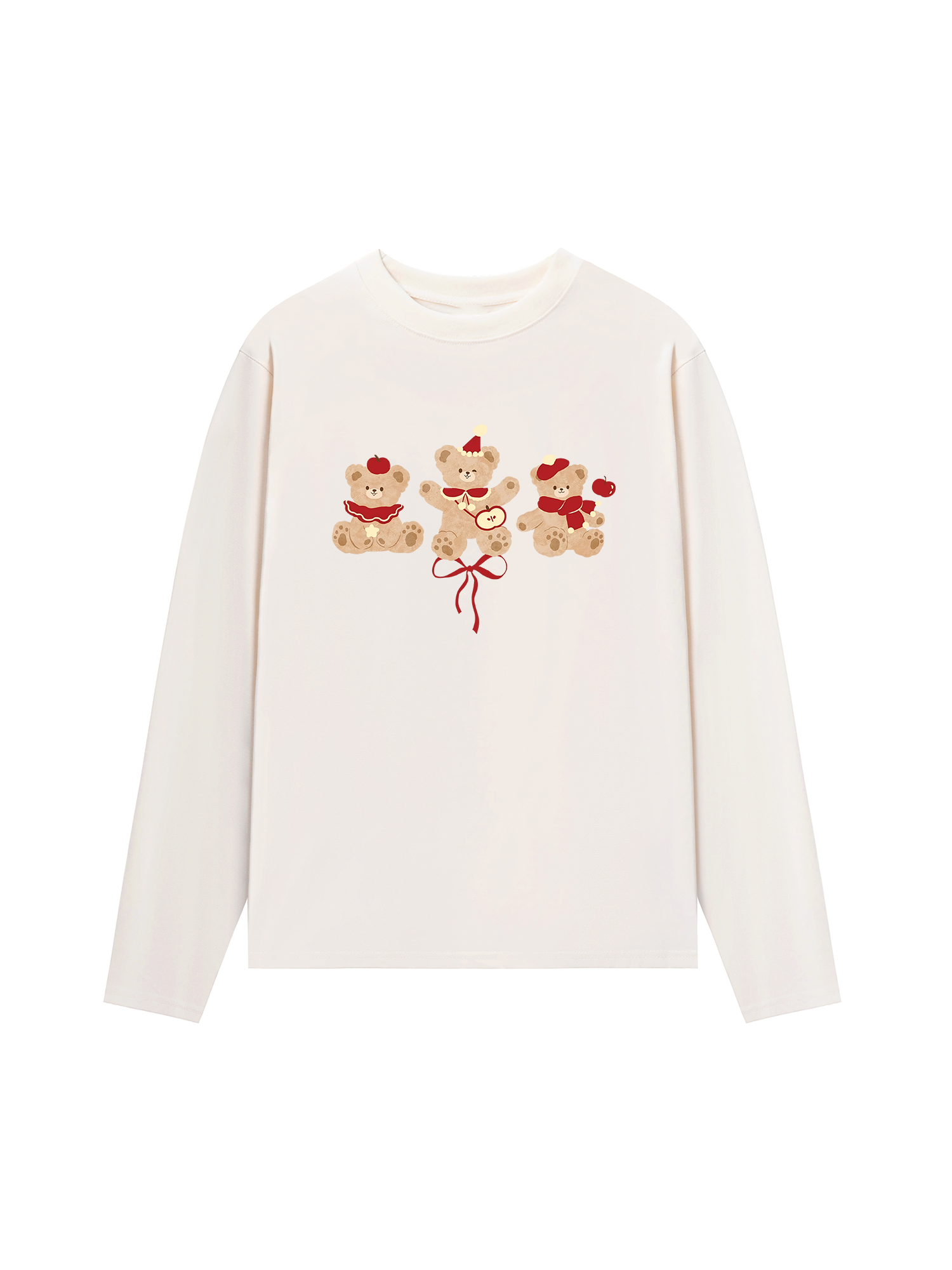 Áo Thun Dài Tay Cute Bear