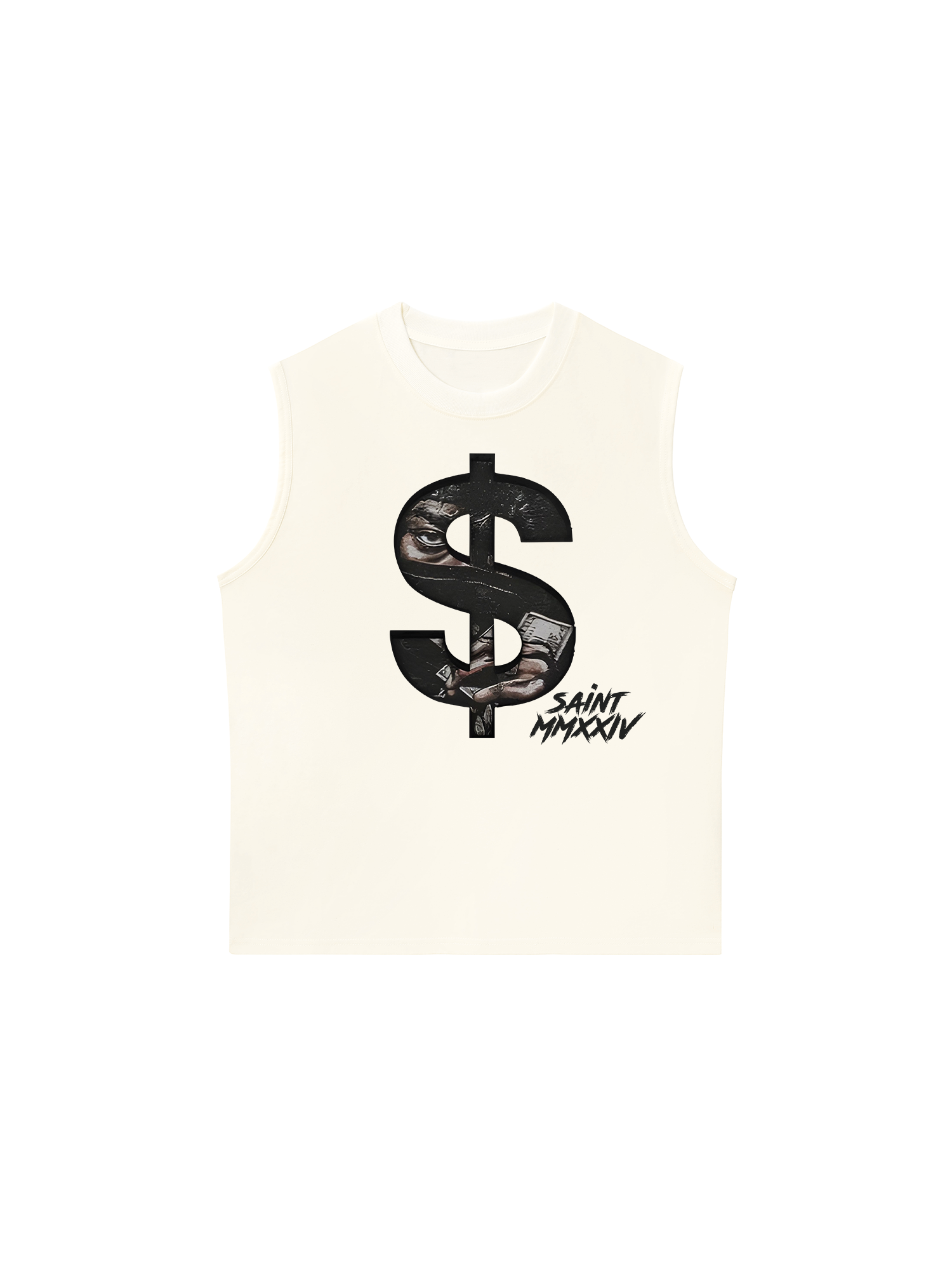 Áo Ba Lỗ Relaxed Fit Get Rich or Die Tryin 50 Cent