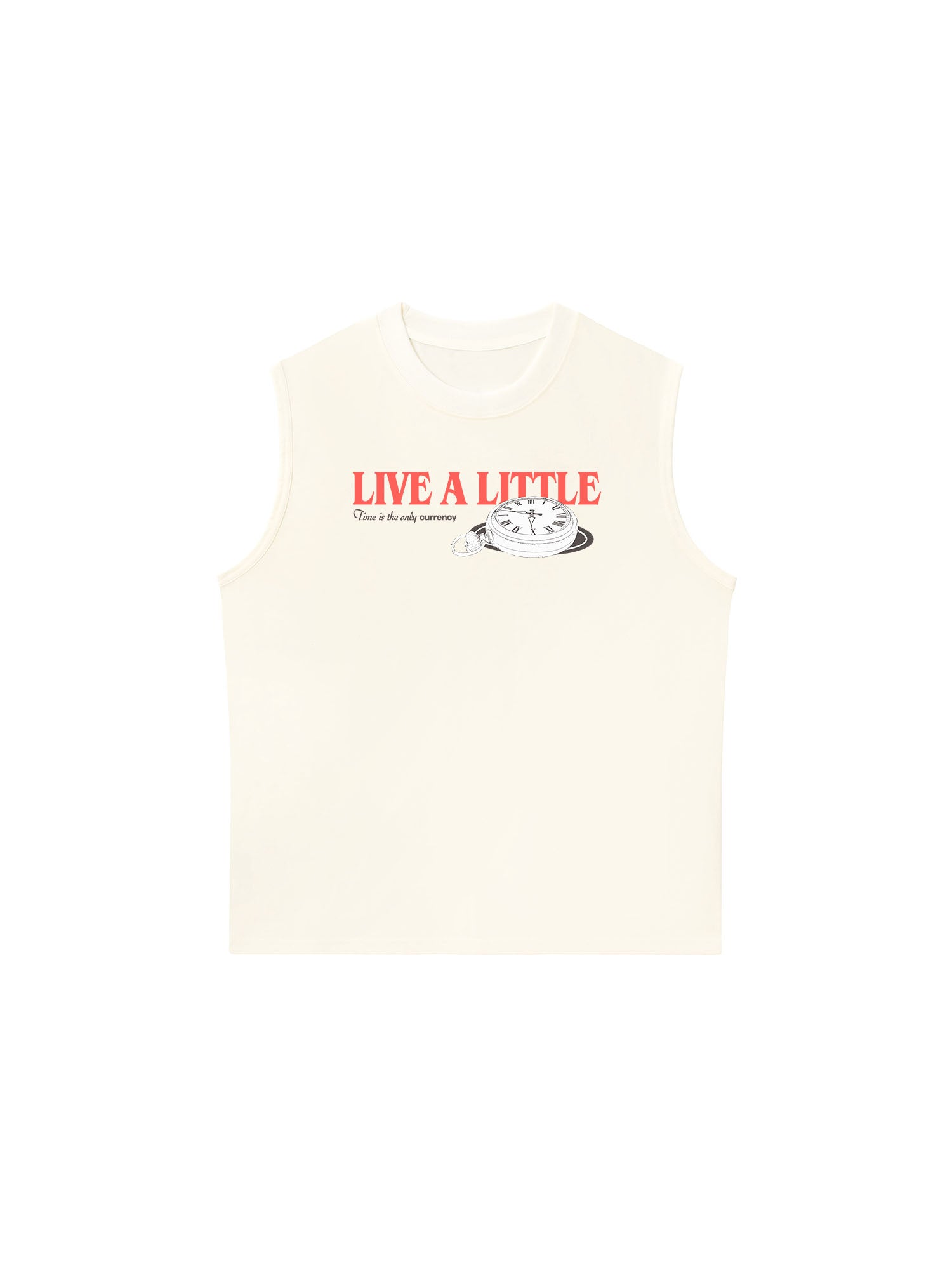 Áo Ba Lỗ Relaxed Fit Live A Little