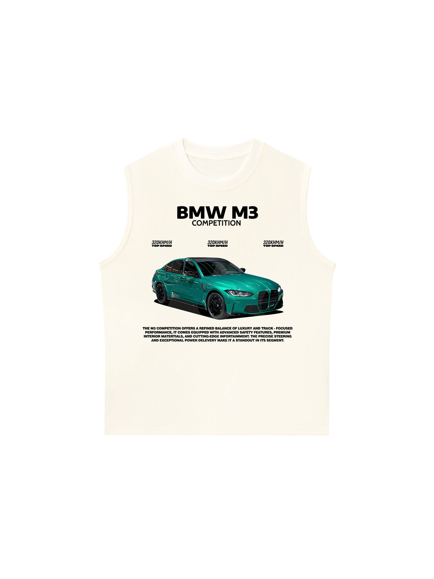 Áo Ba Lỗ Relaxed Fit BMW M3 Competition