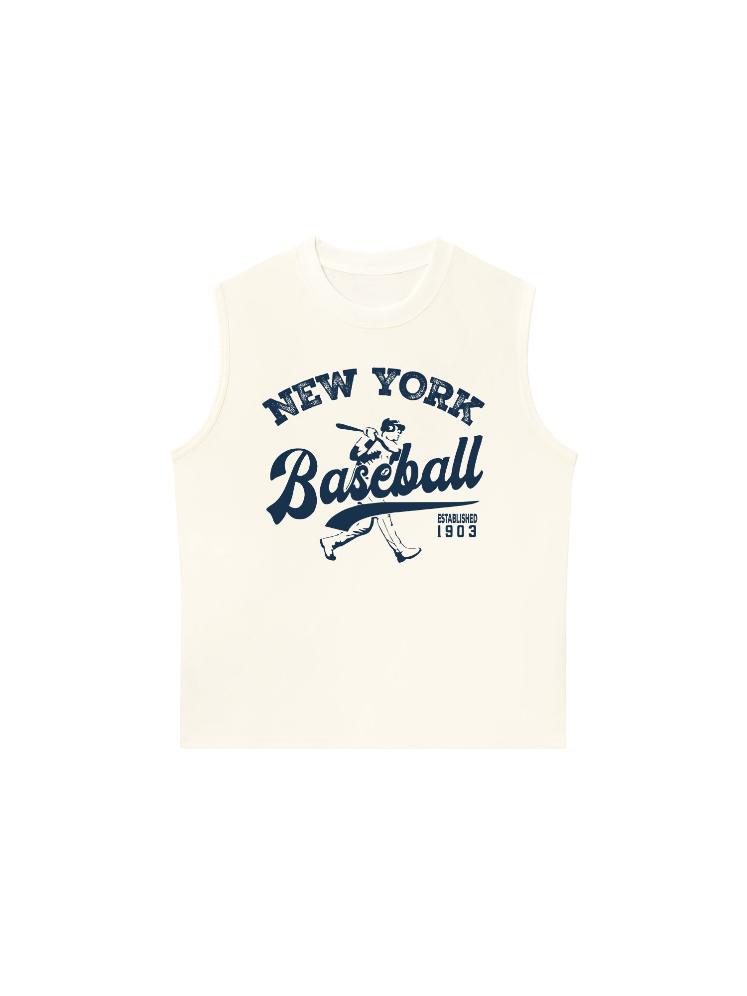 Áo Ba Lỗ Relaxed Fit Baseball NewYork