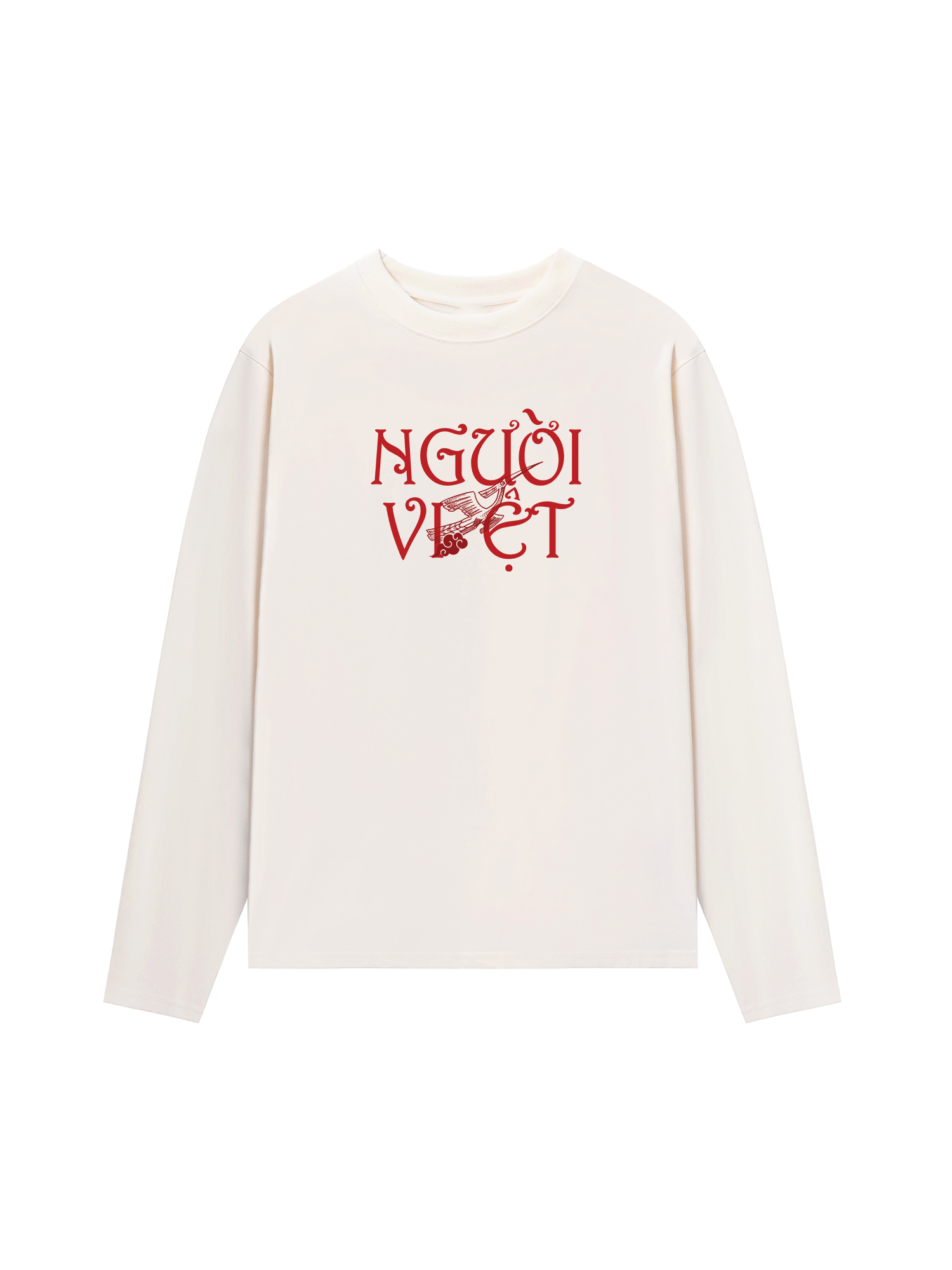 Áo Thun Dài Tay Người Việt - Máu Đỏ Da Vàng