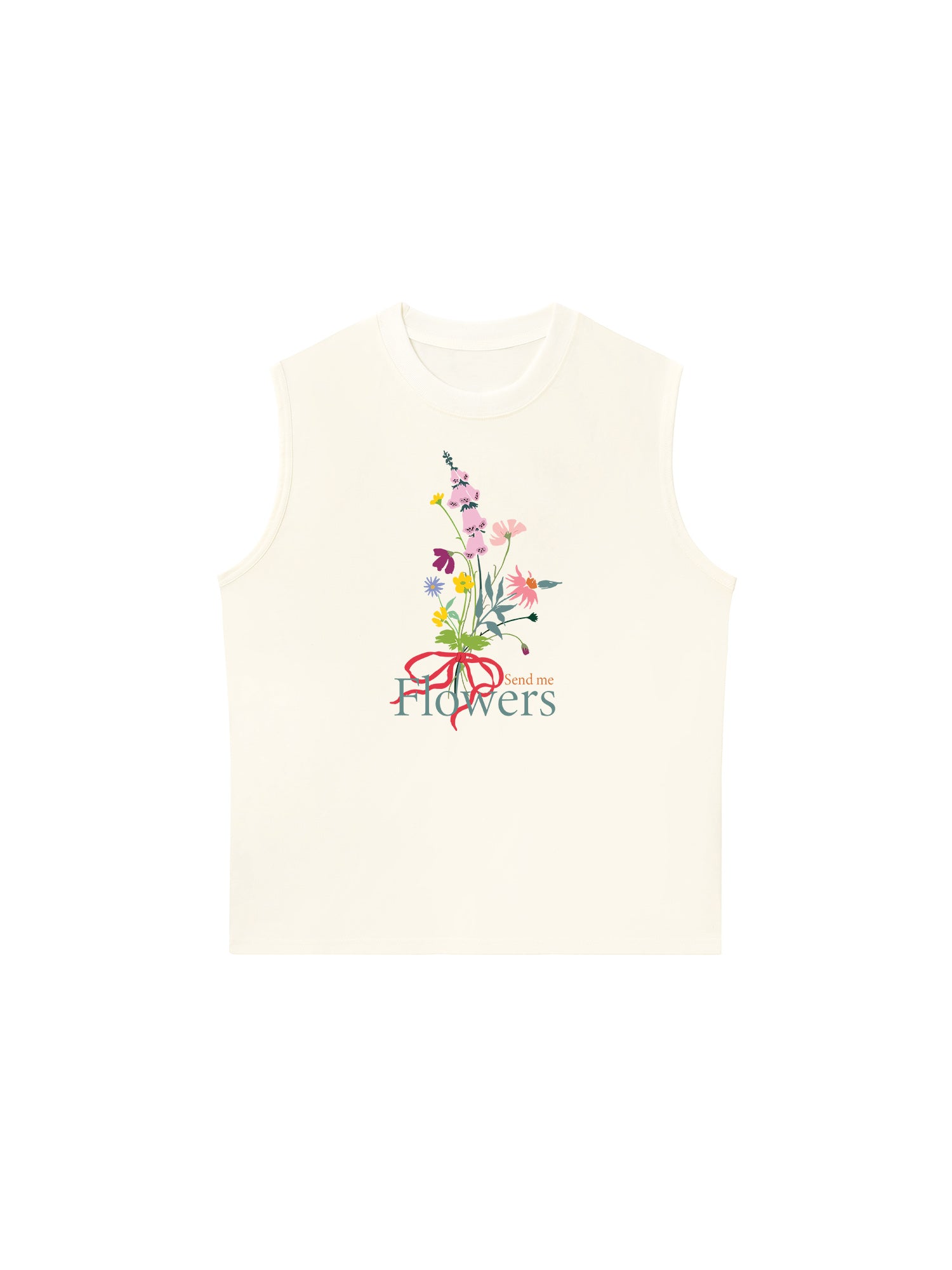 Áo Ba Lỗ Relaxed Fit Send me Flowers
