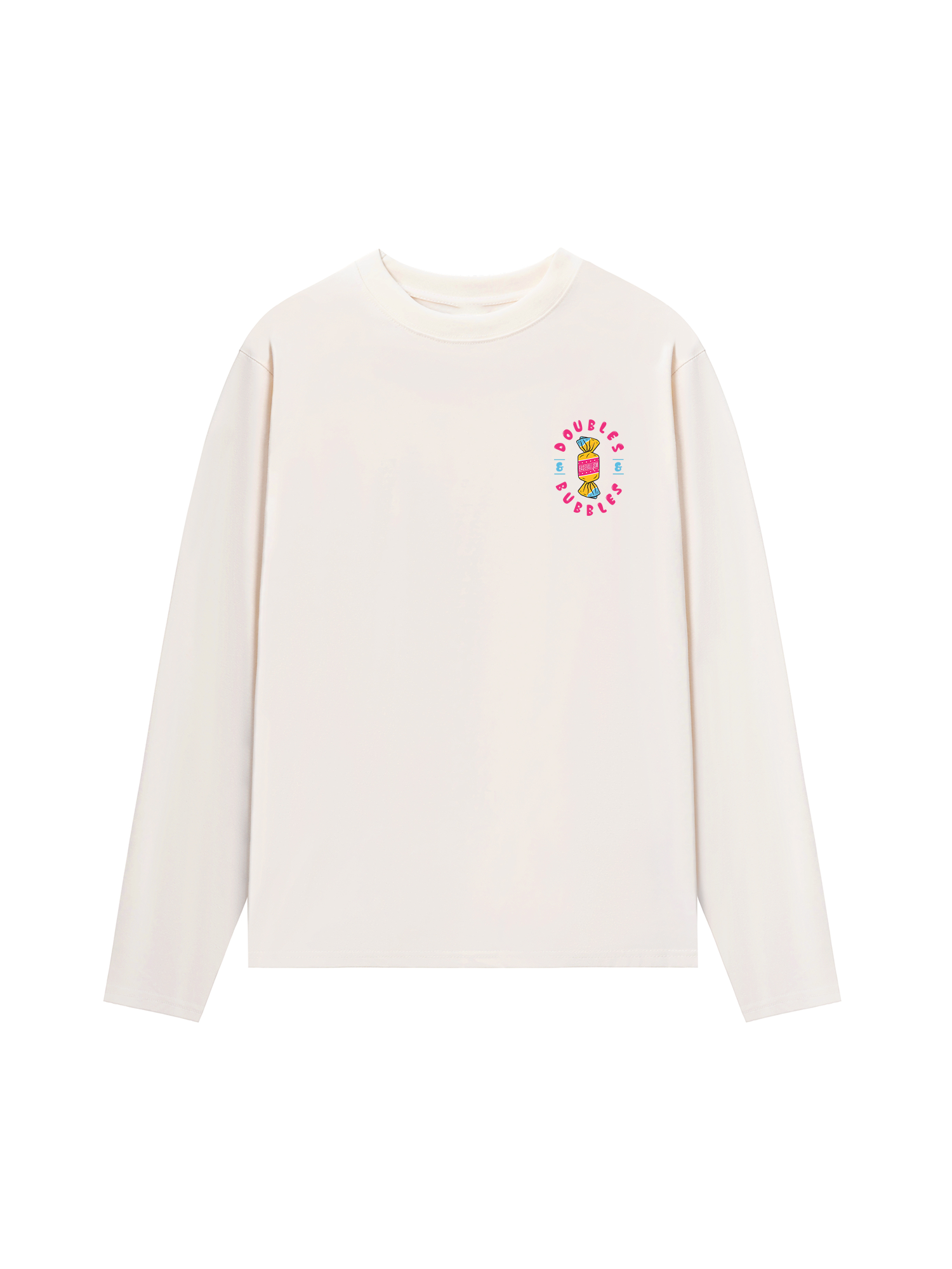 Áo Thun Dài Tay Baseball Double Bubble