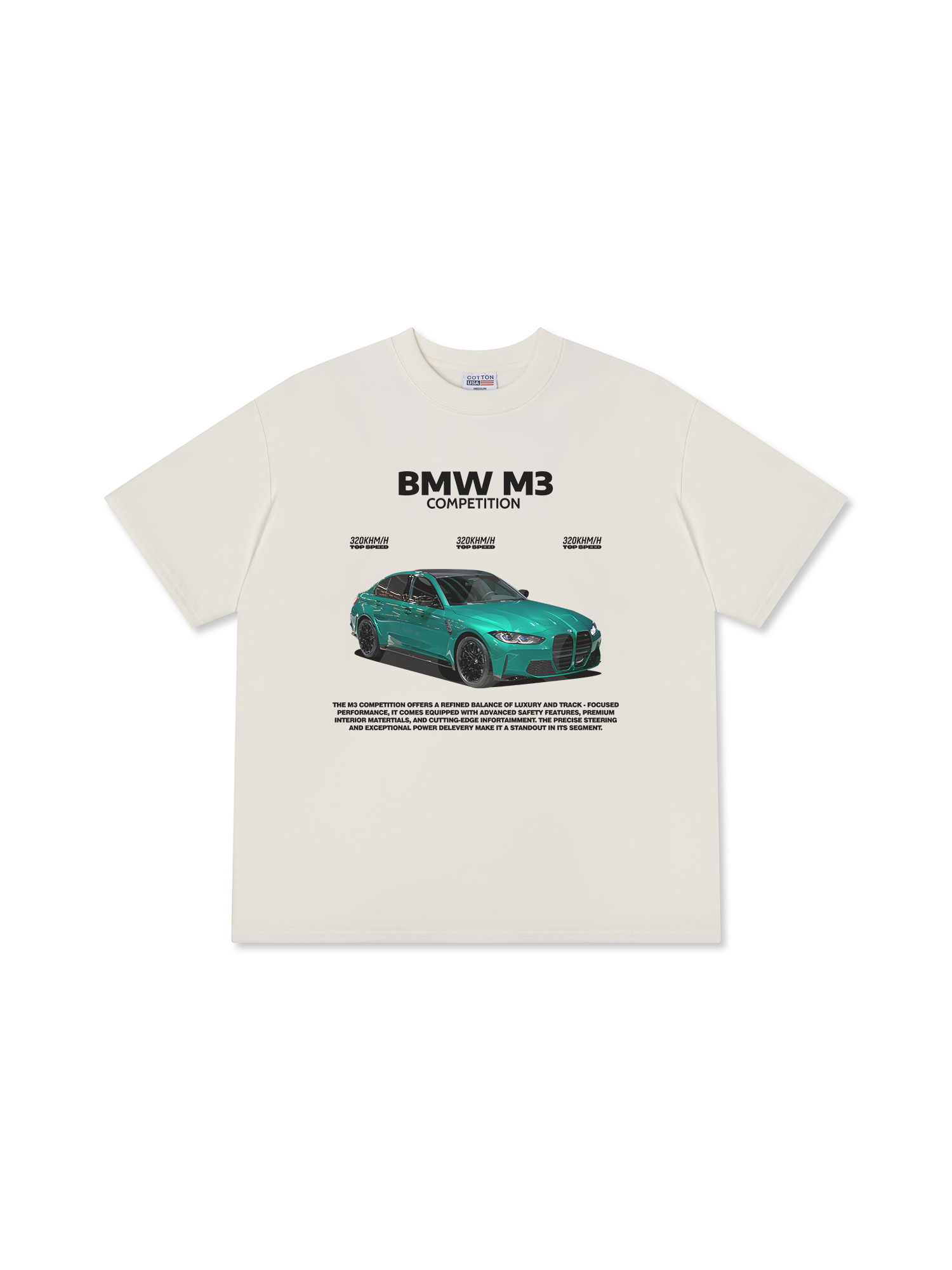 Áo Thun Relaxed Fit BMW M3 Competition