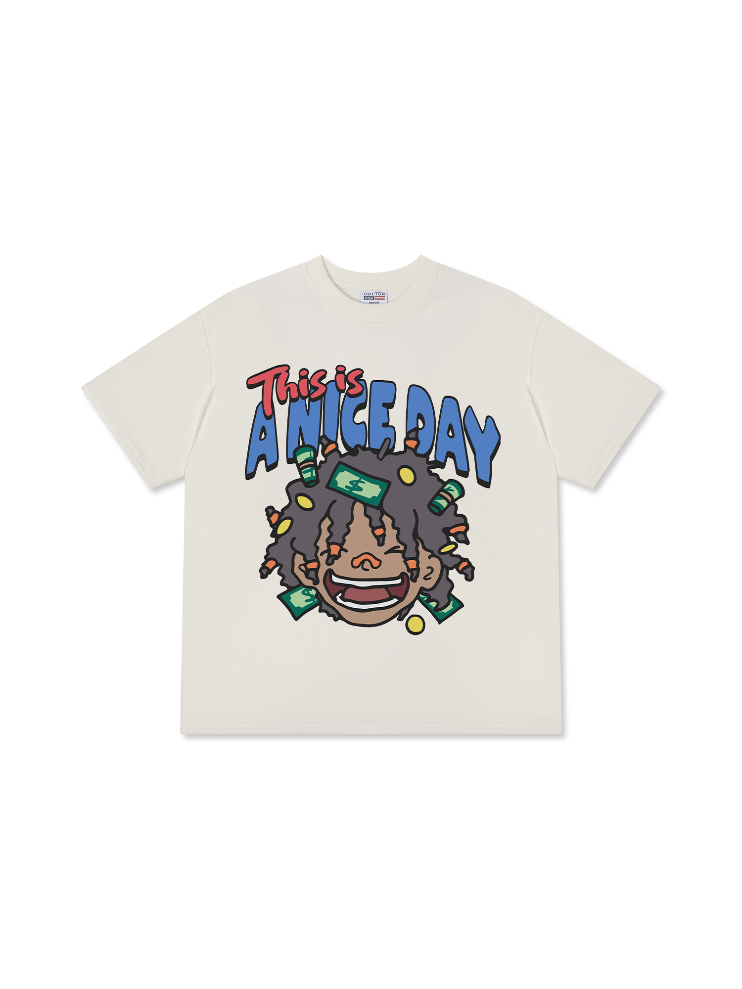 Áo Thun Relaxed Fit Money This Is A Nice Day