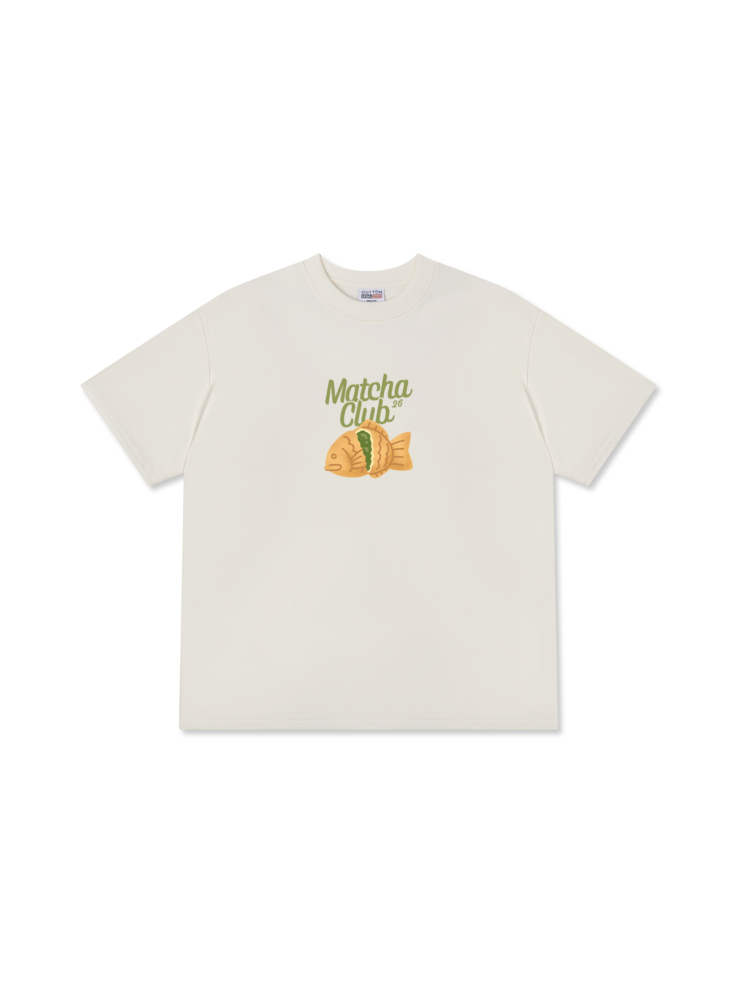 Áo Thun Relaxed Fit Matcha Club