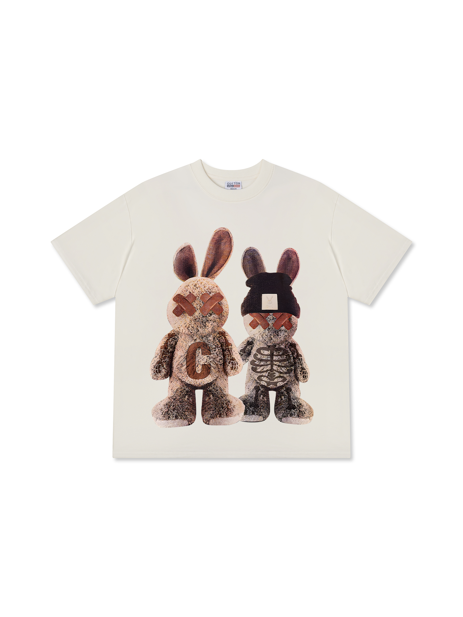 Áo Thun Relaxed Fit Bunny Couple
