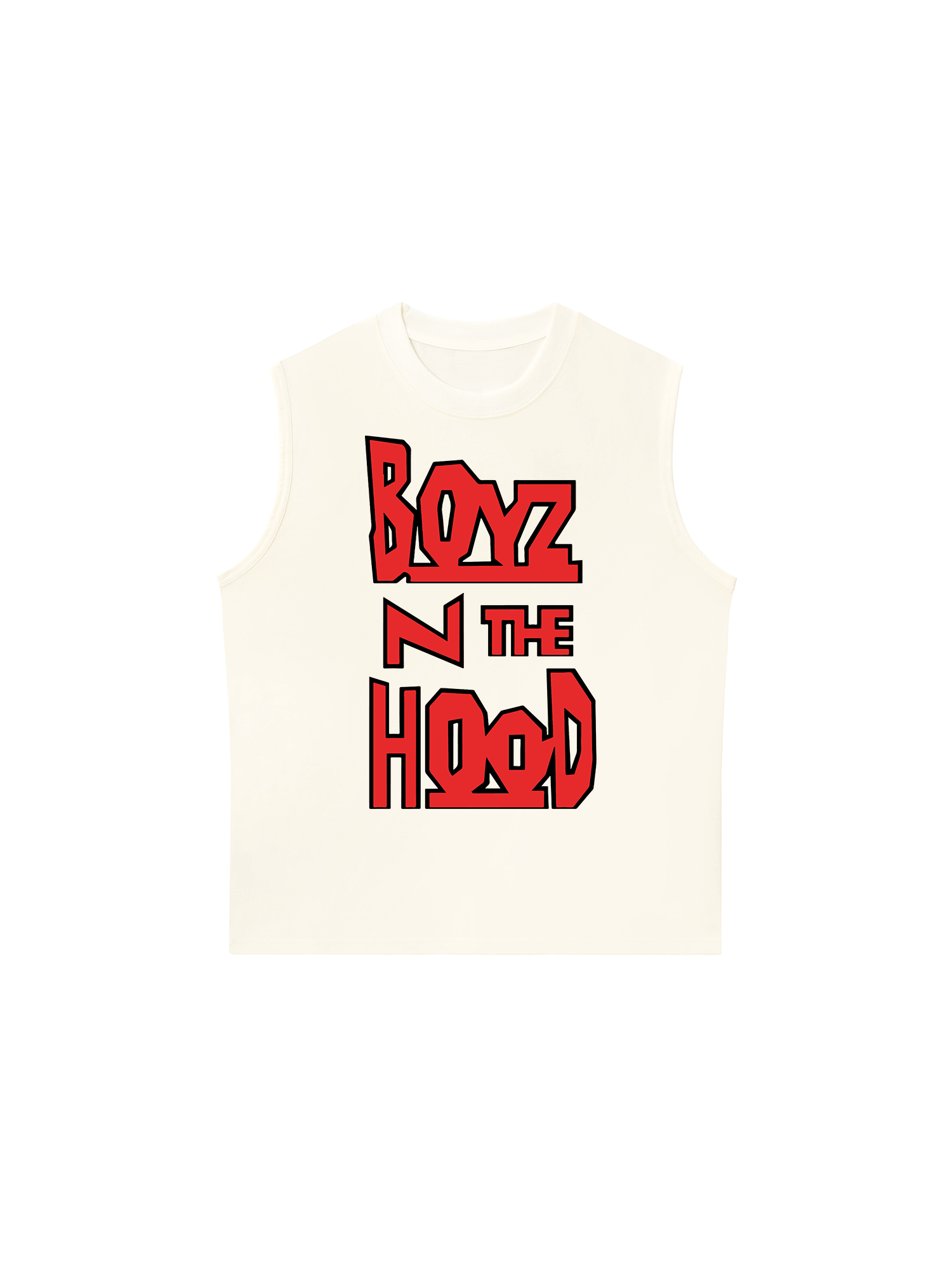 Áo Ba Lỗ Relaxed Fit Rapper Boyz N The Hood