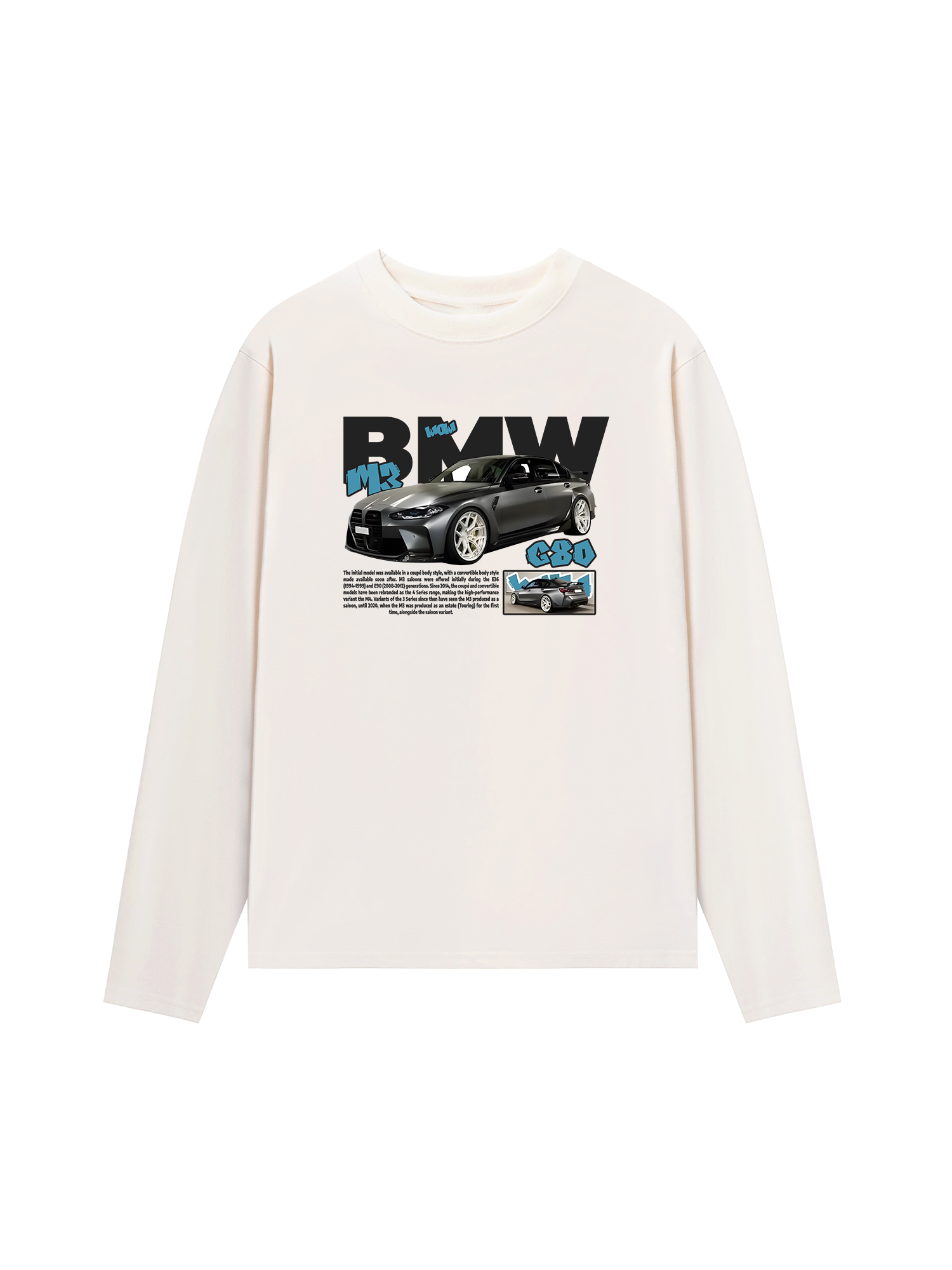 Áo Thun Dài Tay BMW M3 G80 Gravity