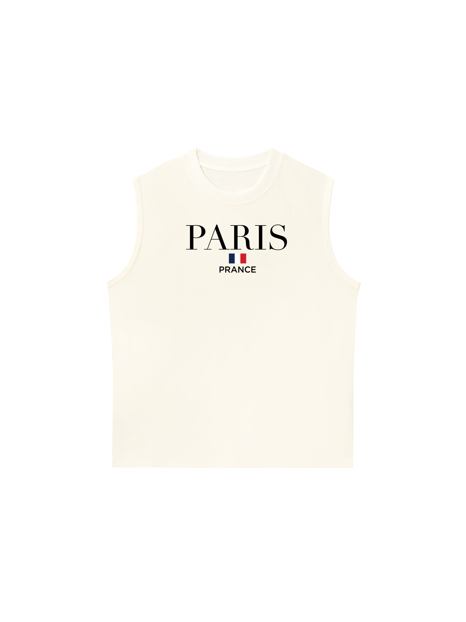 Áo Ba Lỗ Relaxed Fit Paris Prance