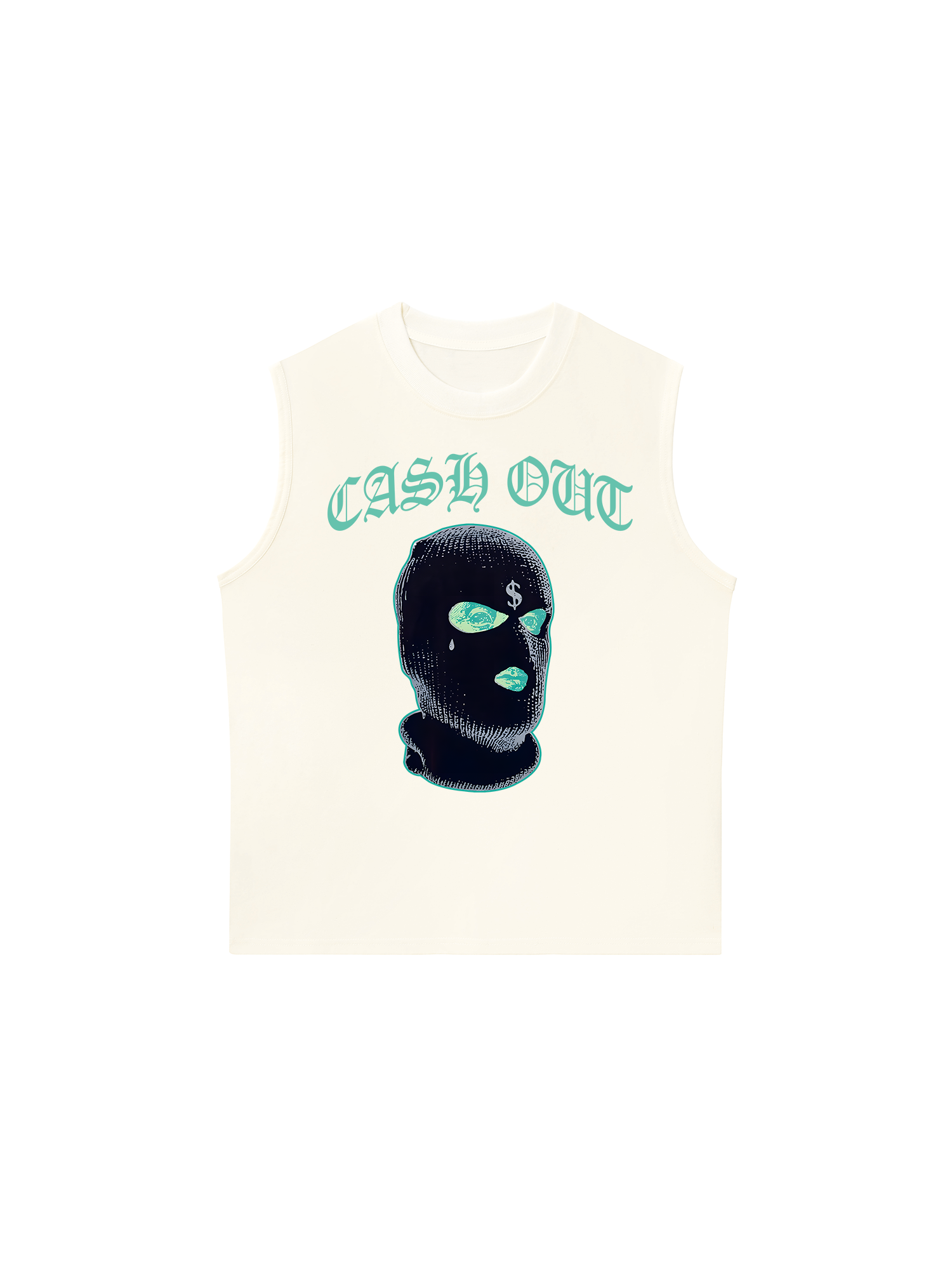 Áo Ba Lỗ Relaxed Fit Money Cash Out